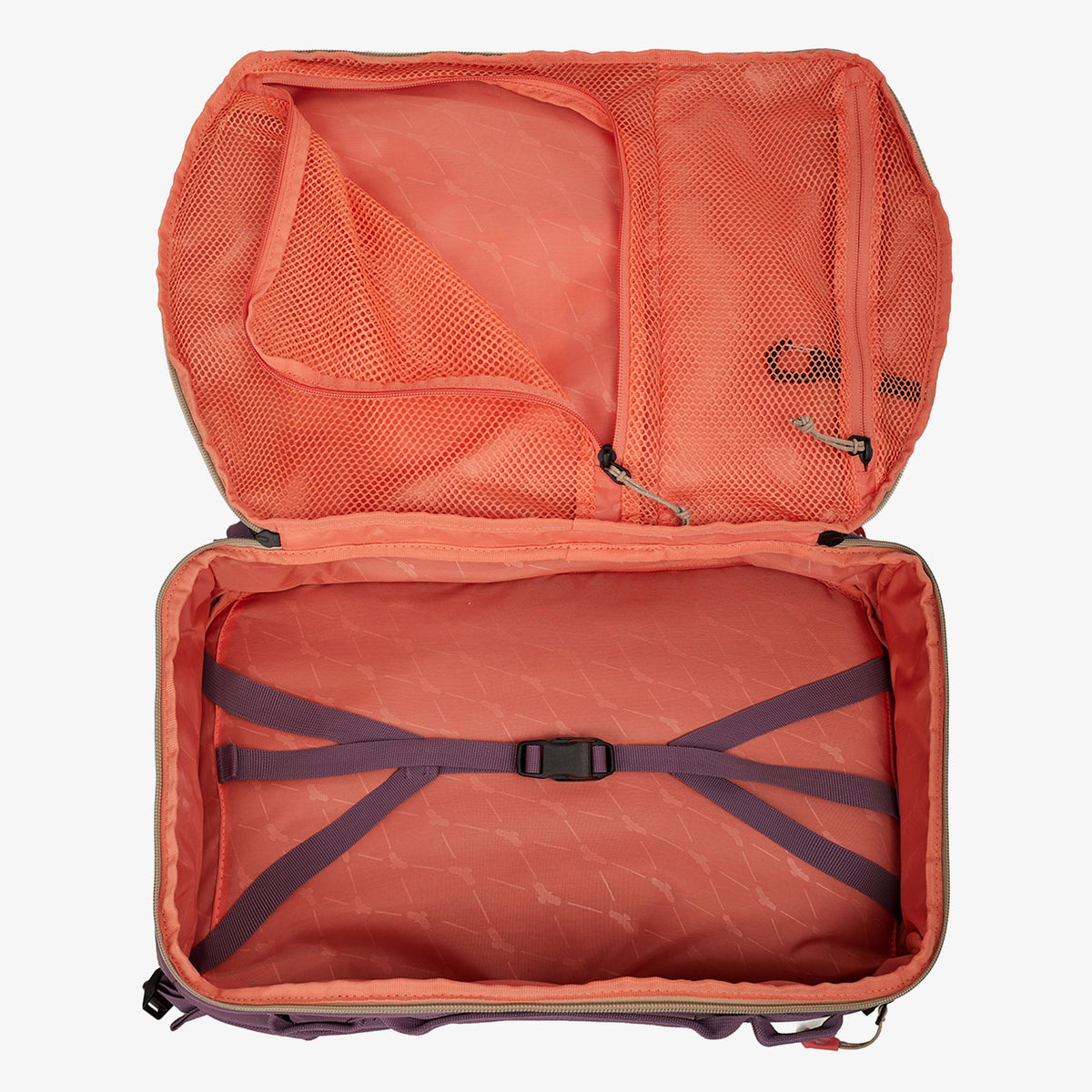 Eagle Creek Tour Lite Travel Pack 28L in Desert Violet — angle view 4 # color_Desert Violet