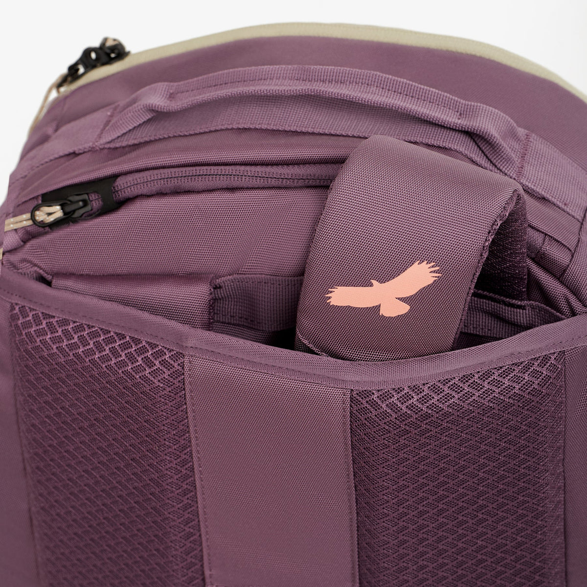 Eagle Creek Tour Lite Travel Pack 38L in Desert Violet — detail view 2 # color_Desert Violet
