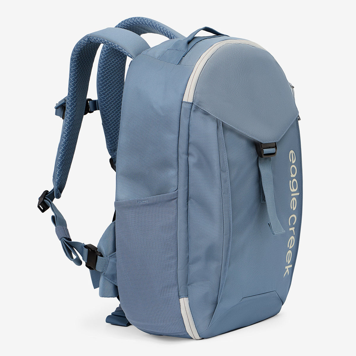 Eagle Creek Tour Lite Travel Pack 38L in Shadow Blue — back view # color_Shadow Blue