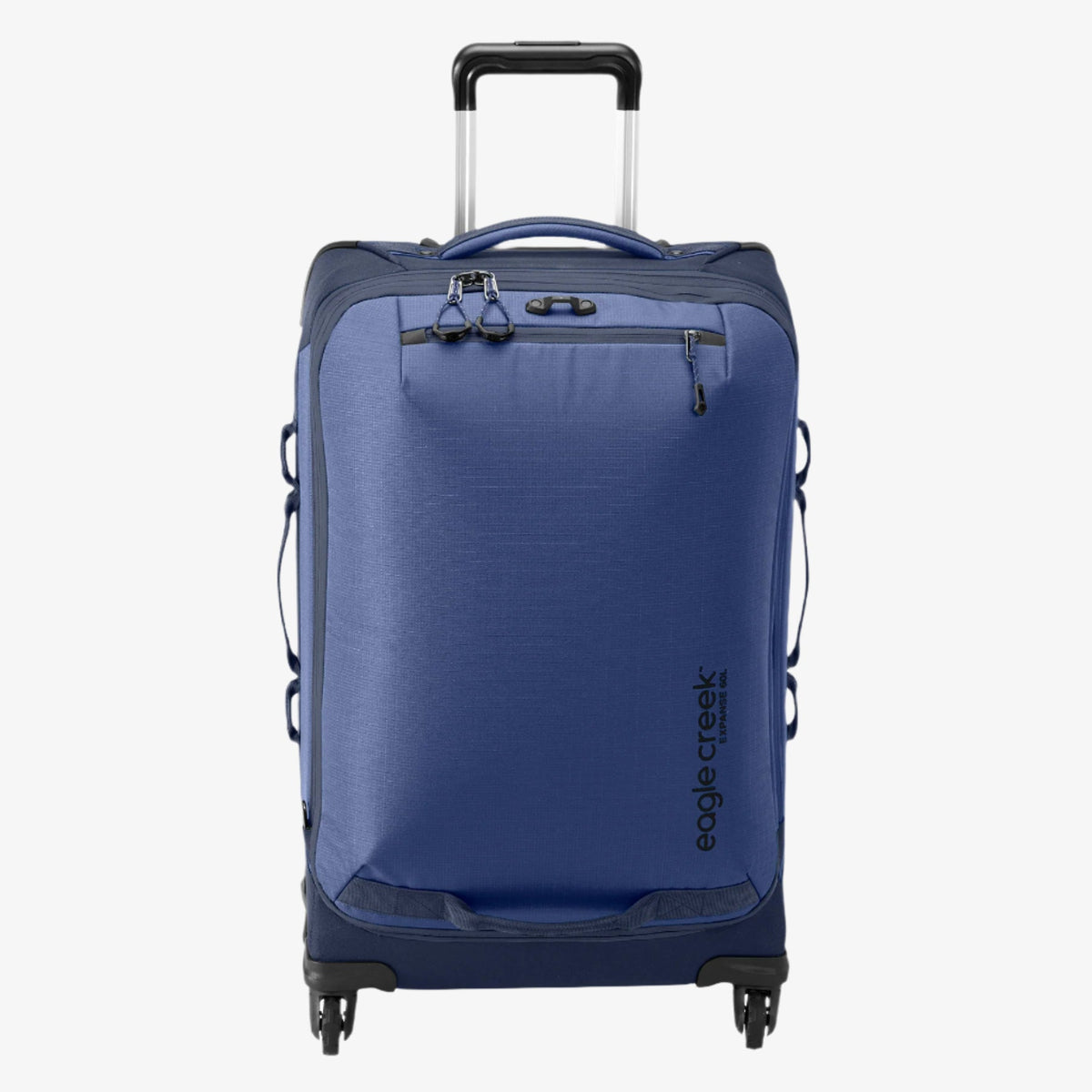 Eagle Creek Expanse 4-Wheel 26"/60L Luggage in Pilot Blue — back view # color_Pilot Blue
