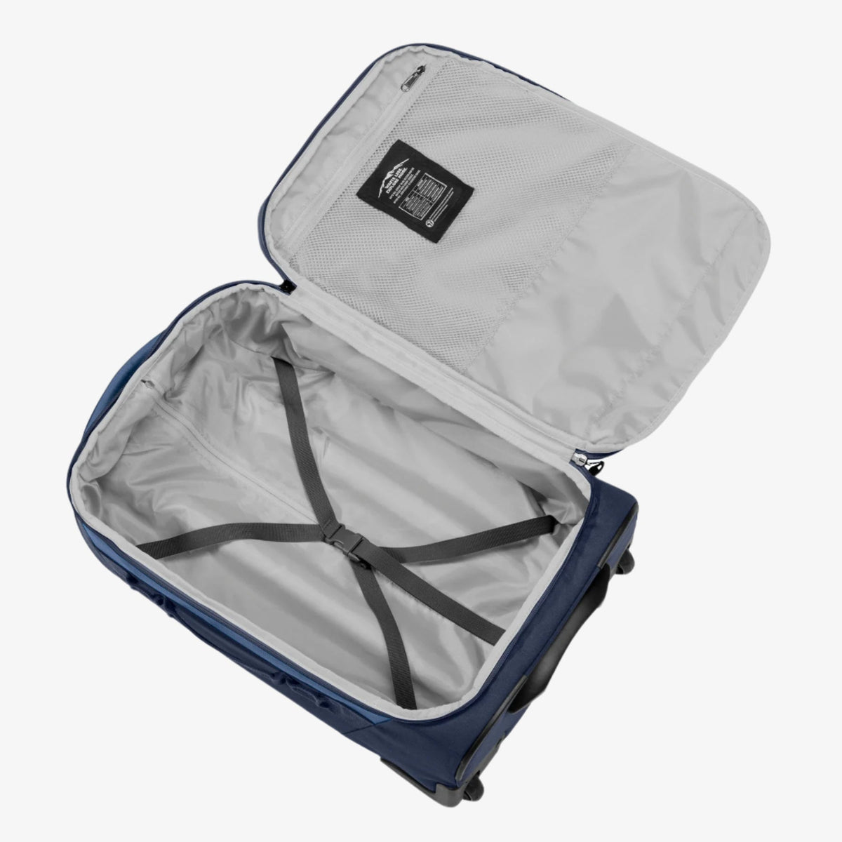 Eagle Creek Expanse 2-Wheel 21.25"/38L Convertible International Carry-On Luggage in Pilot Blue — detail view # color_Pilot Blue