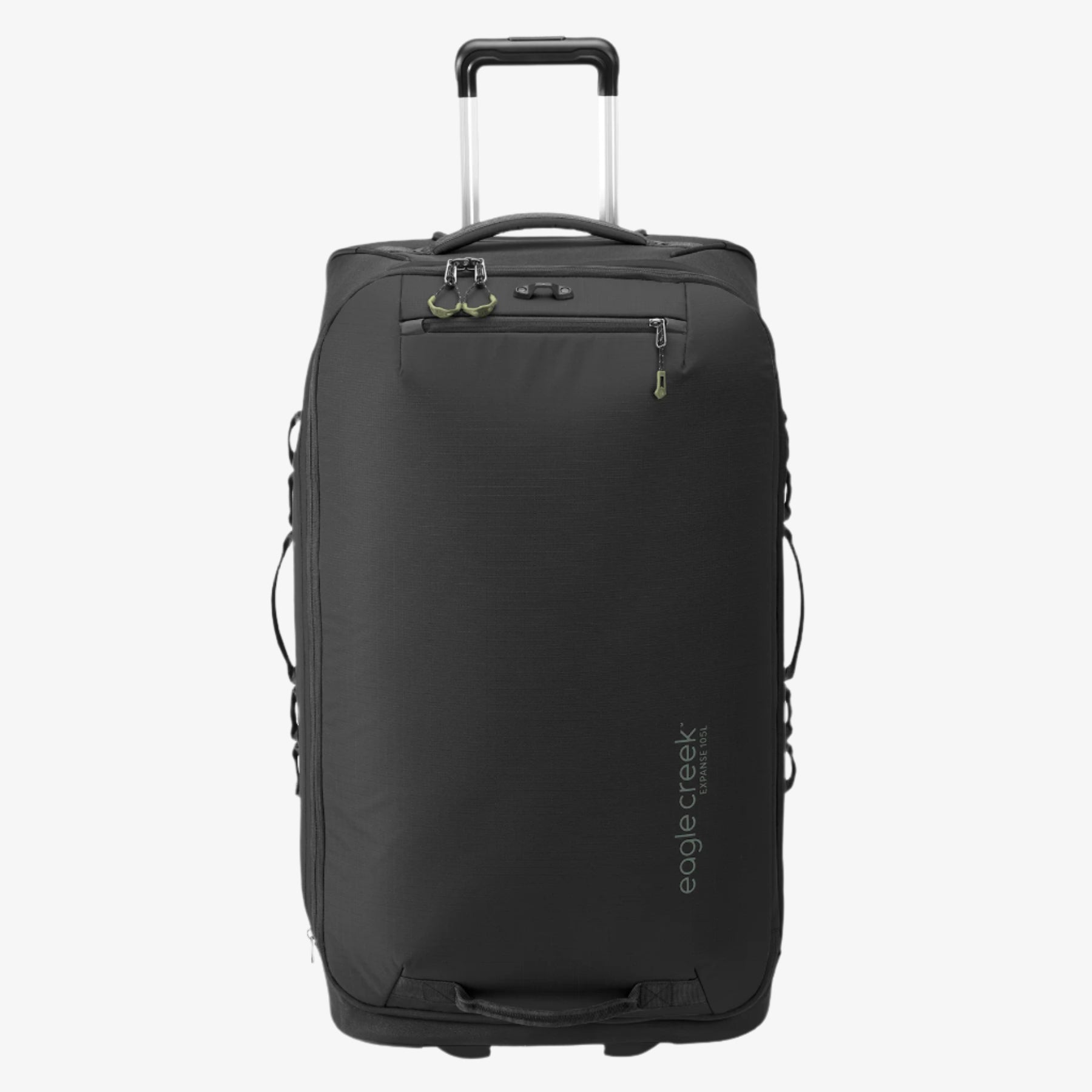 Eagle Creek Expanse 2-Wheel 30"/100L Luggage in Midnight Black — back view # color_Midnight Black