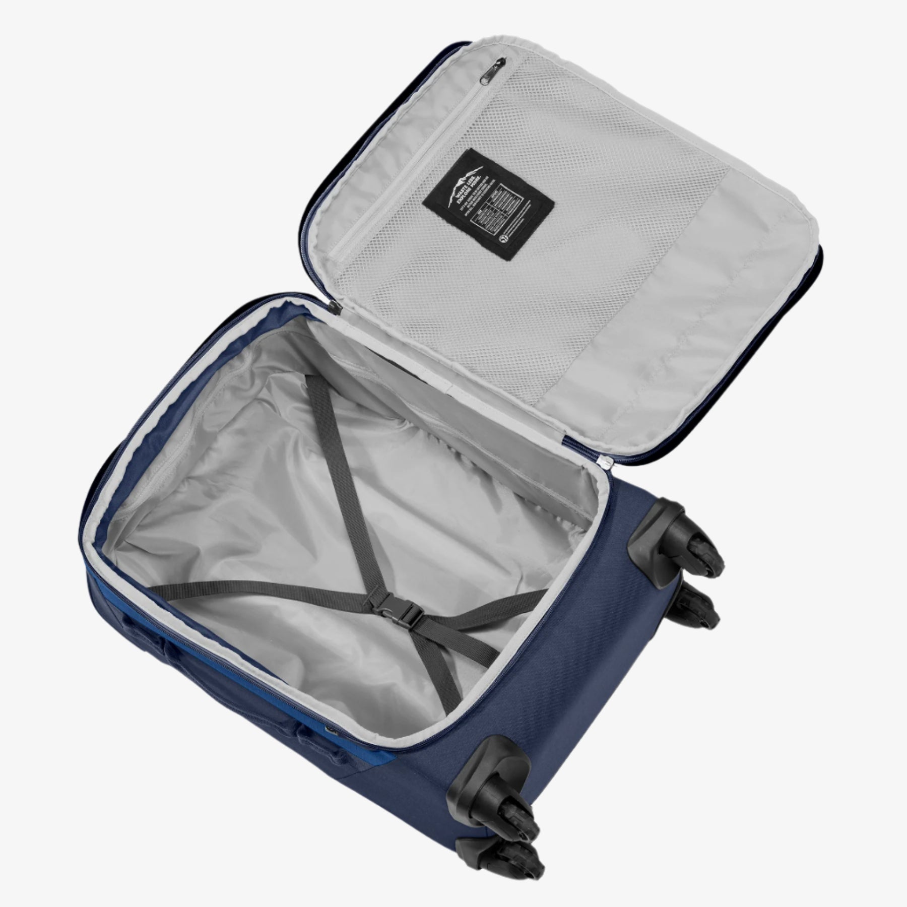 Eagle Creek Expanse 4-Wheel 21.5"/35L International Carry-On Luggage in Pilot Blue — angle view 3