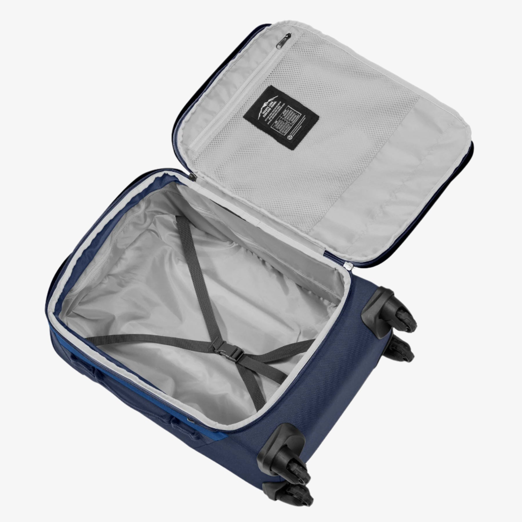 Eagle Creek Expanse 4-Wheel 21.5"/35L International Carry-On Luggage in Pilot Blue — angle view 4