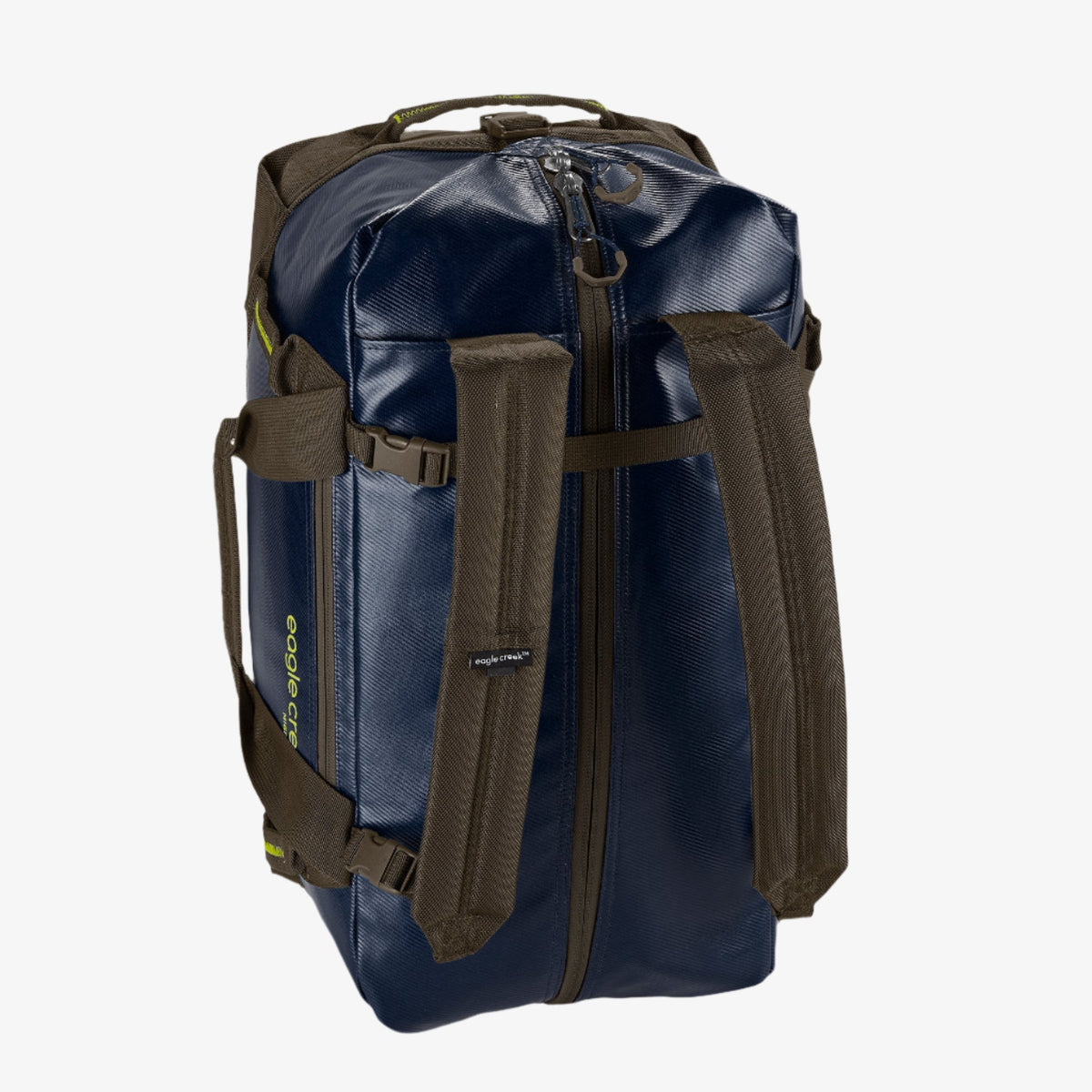 Eagle Creek Migrate Duffel Bag 40L in Rush Blue — angle view 2