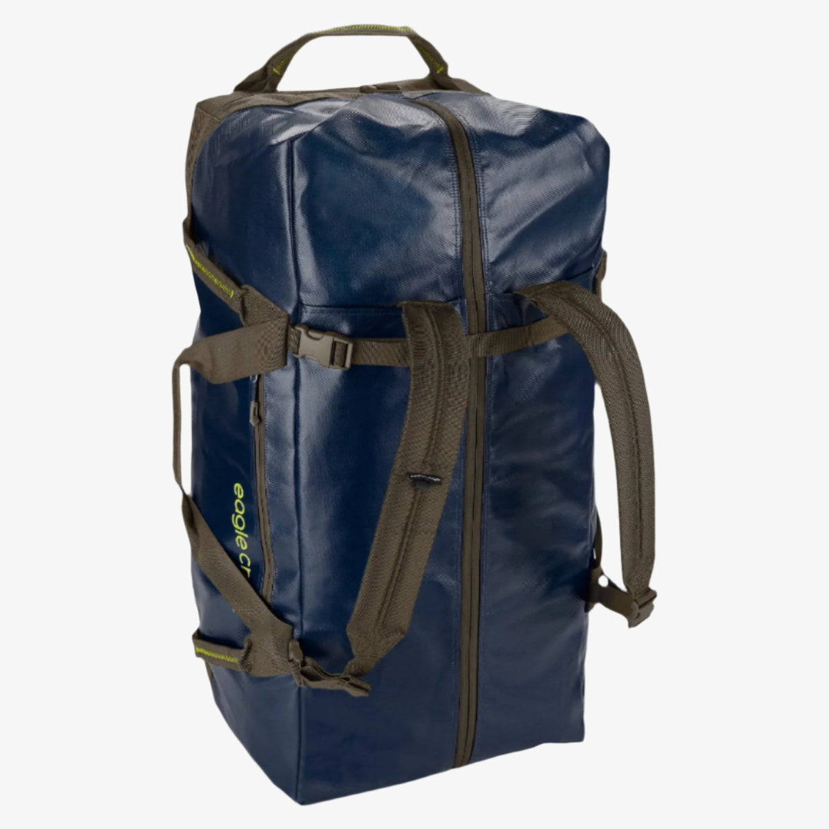 Eagle Creek Migrate Wheeled Duffel Bag 110L in Rush Blue — angle view 2