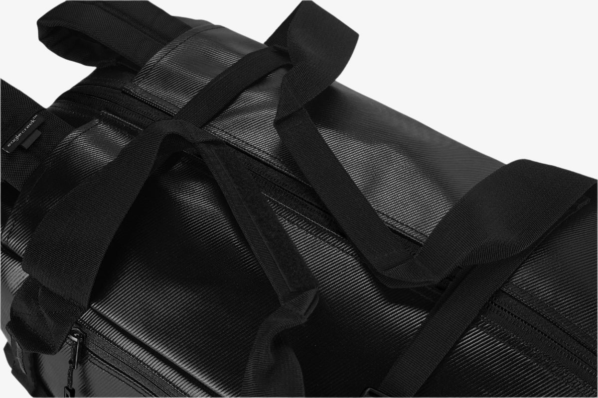 Eagle Creek Migrate 130L Rolling Duffel Bag in Midnight Black — detail view 2 # color_Midnight Black