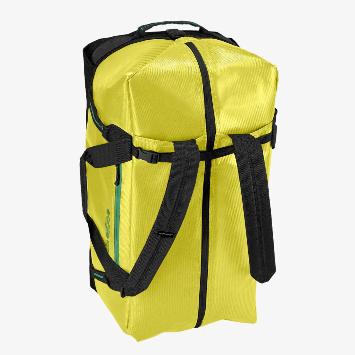 Eagle Creek Migrate Duffel Bag 90L in Electric Yellow — angle view 2