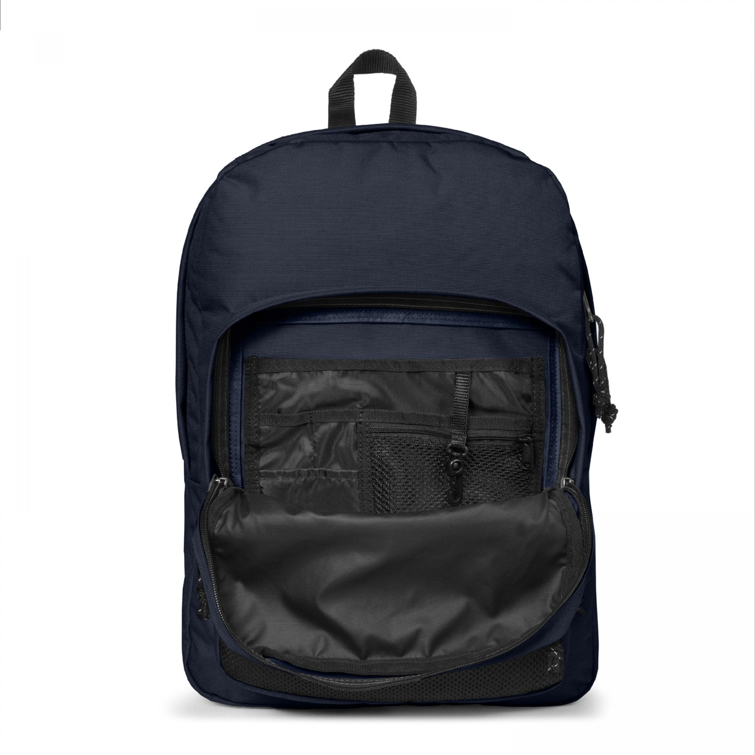 Eastpak Pinnacle Backpack 38L in Ultra Marine — interior view # color_Ultra Marine