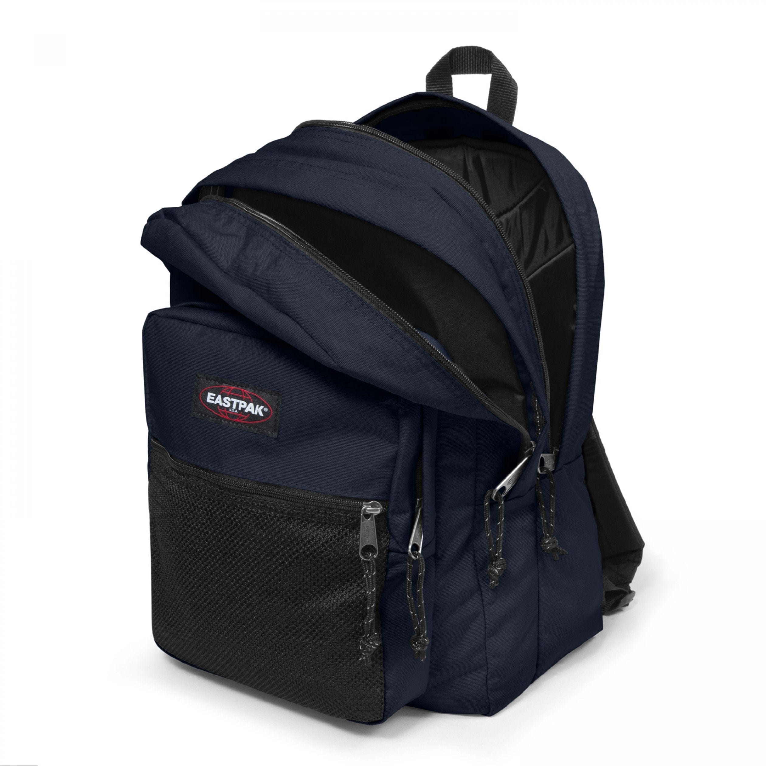 Eastpak Pinnacle Backpack 38L in Ultra Marine — interior view 2 # color_Ultra Marine