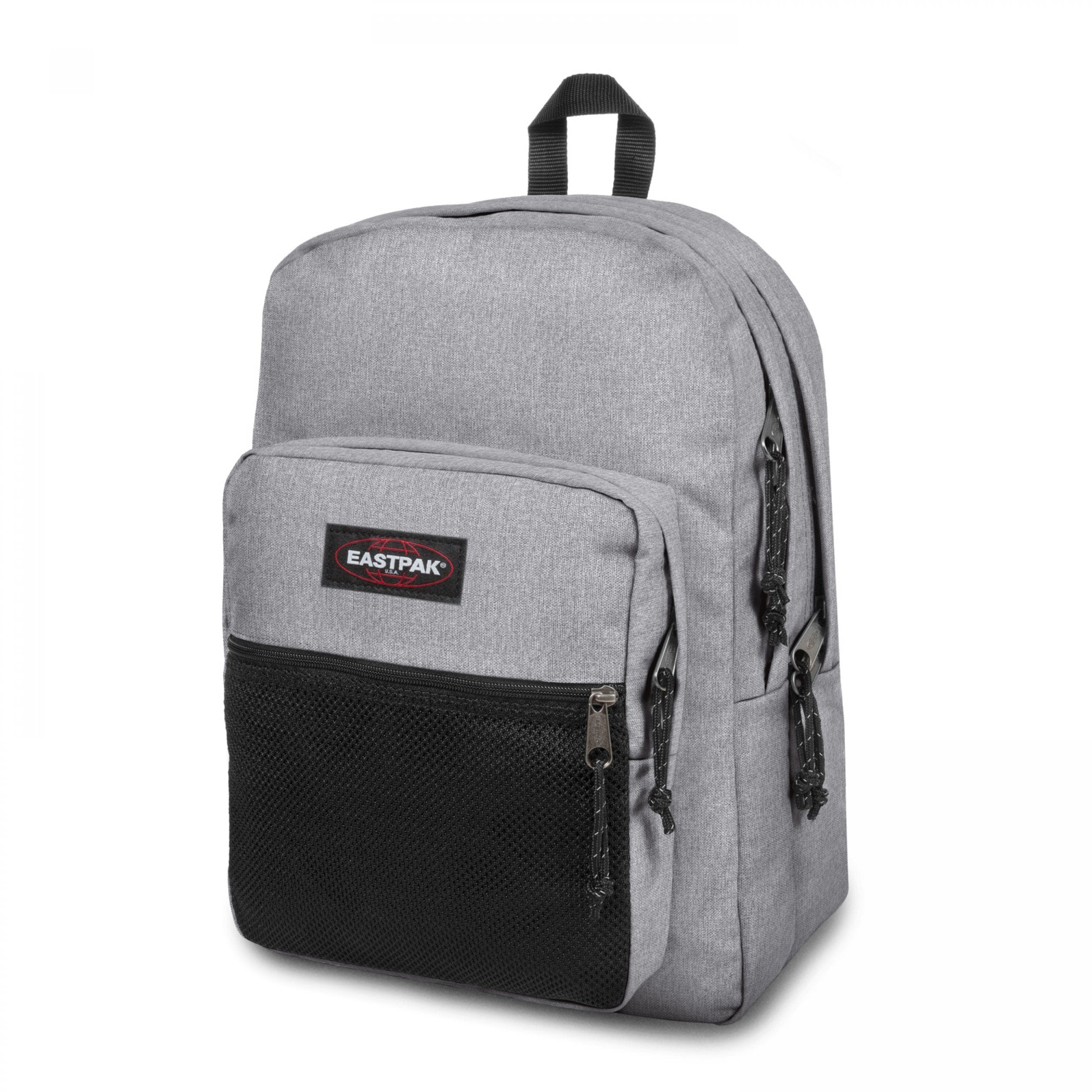 Eastpak Pinnacle Backpack 38L in Sunday Grey — angle view 2 # color_Sunday Grey