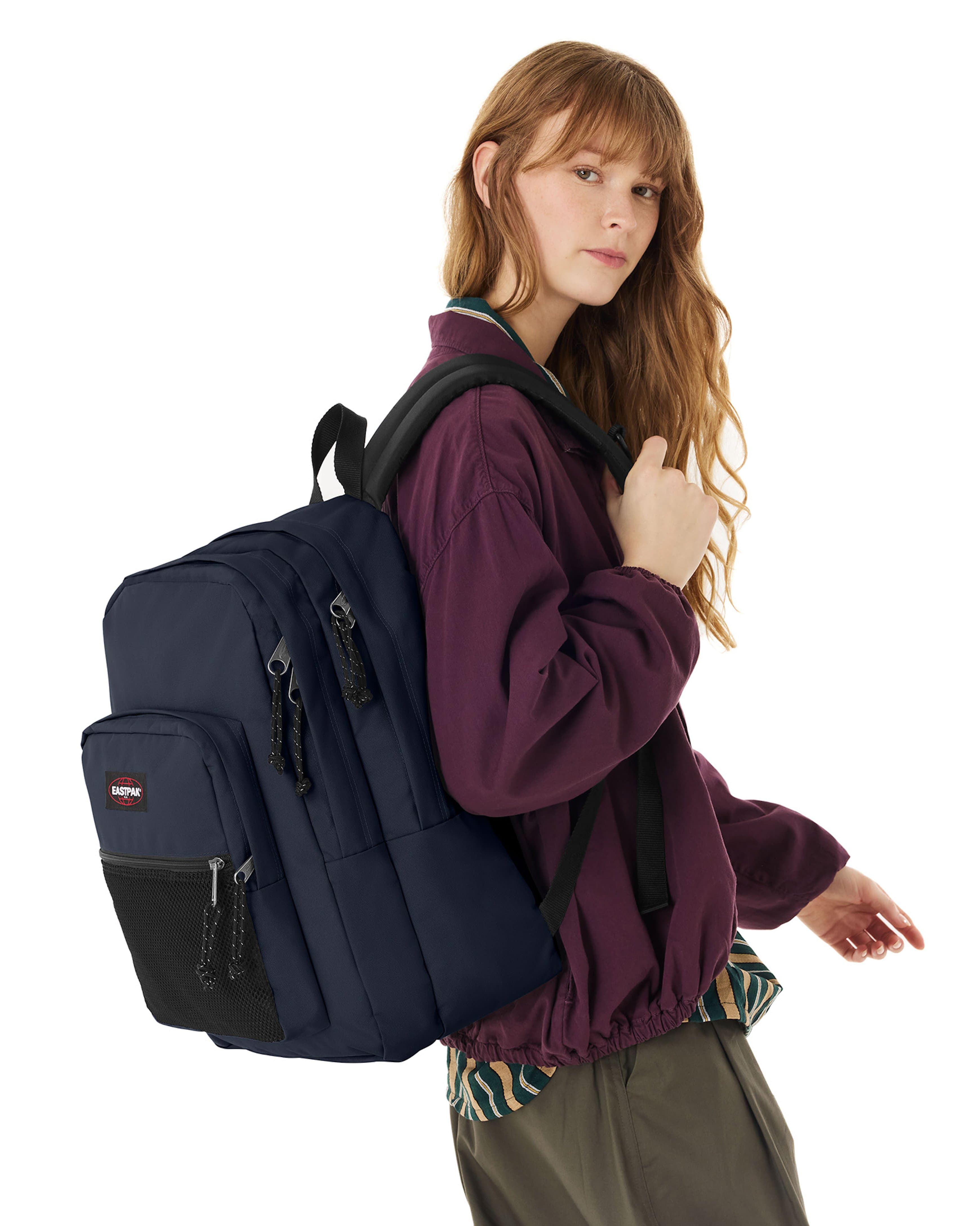 Eastpak Pinnacle Backpack 38L in Ultra Marine — lifestyle # color_Ultra Marine