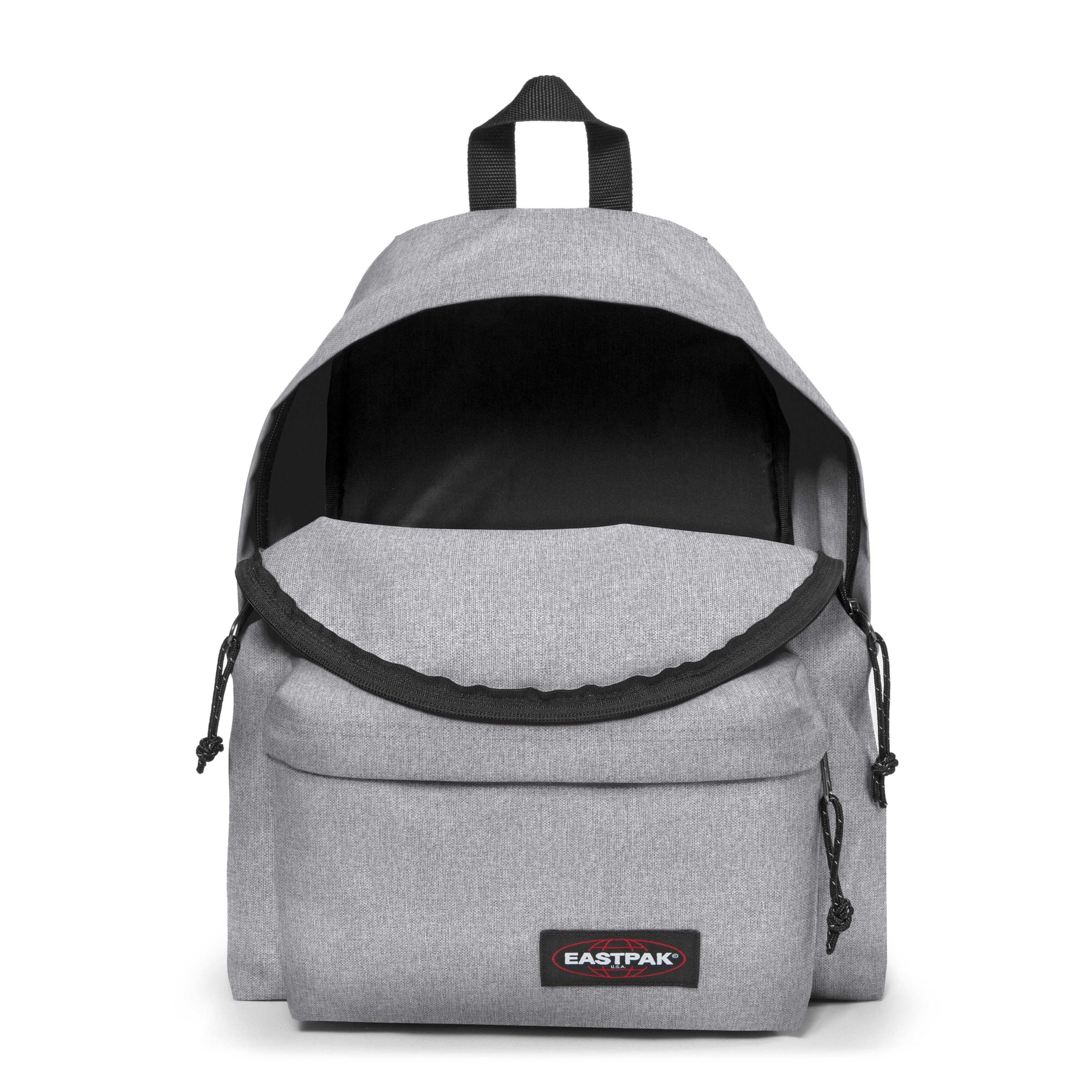 Eastpak Padded Pak'R Backpack 24L in Sunday Grey — interior view # color_Sunday Grey