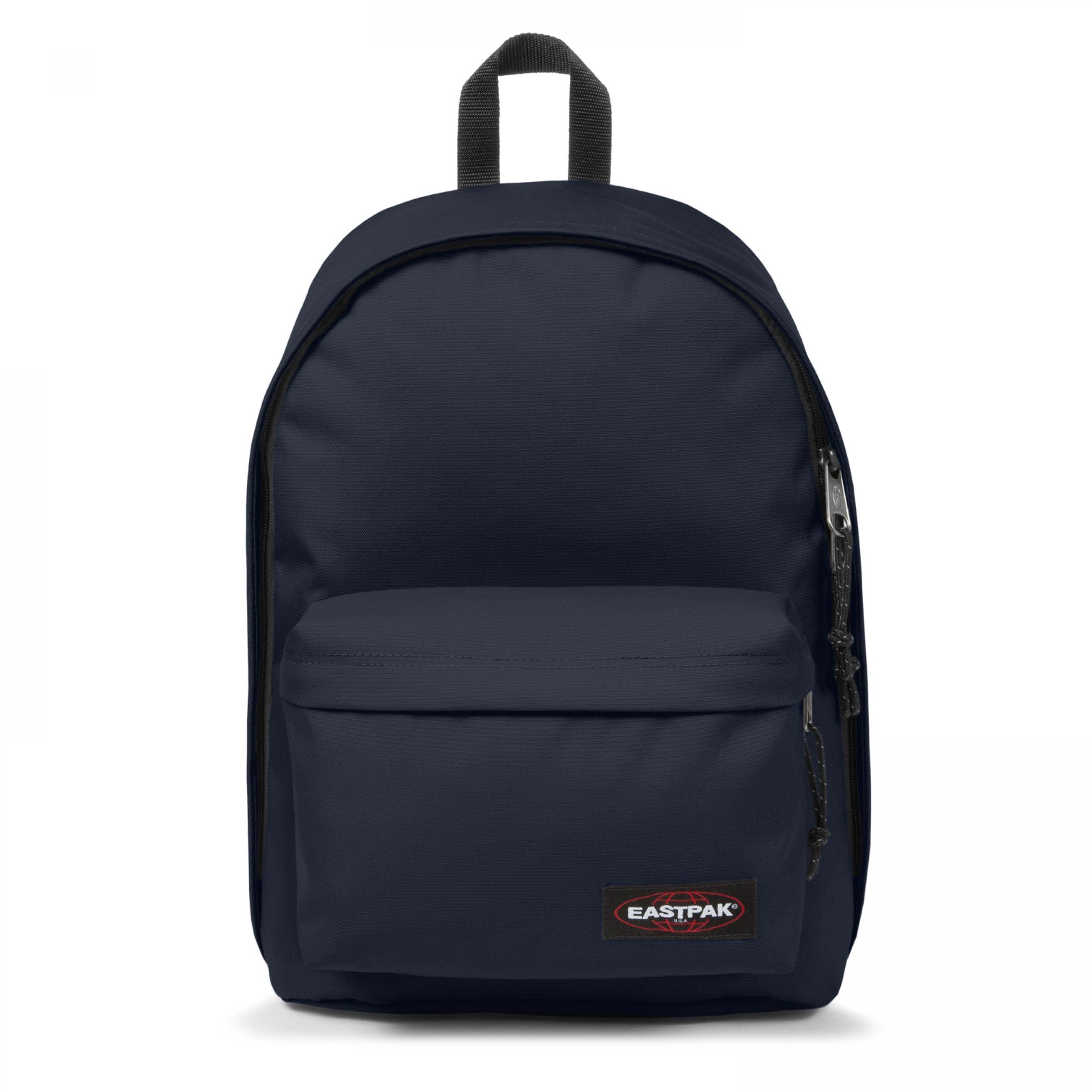 Eastpak Out Of Office Backpack 27L in Ultra Marine — front view # color_Ultra Marine