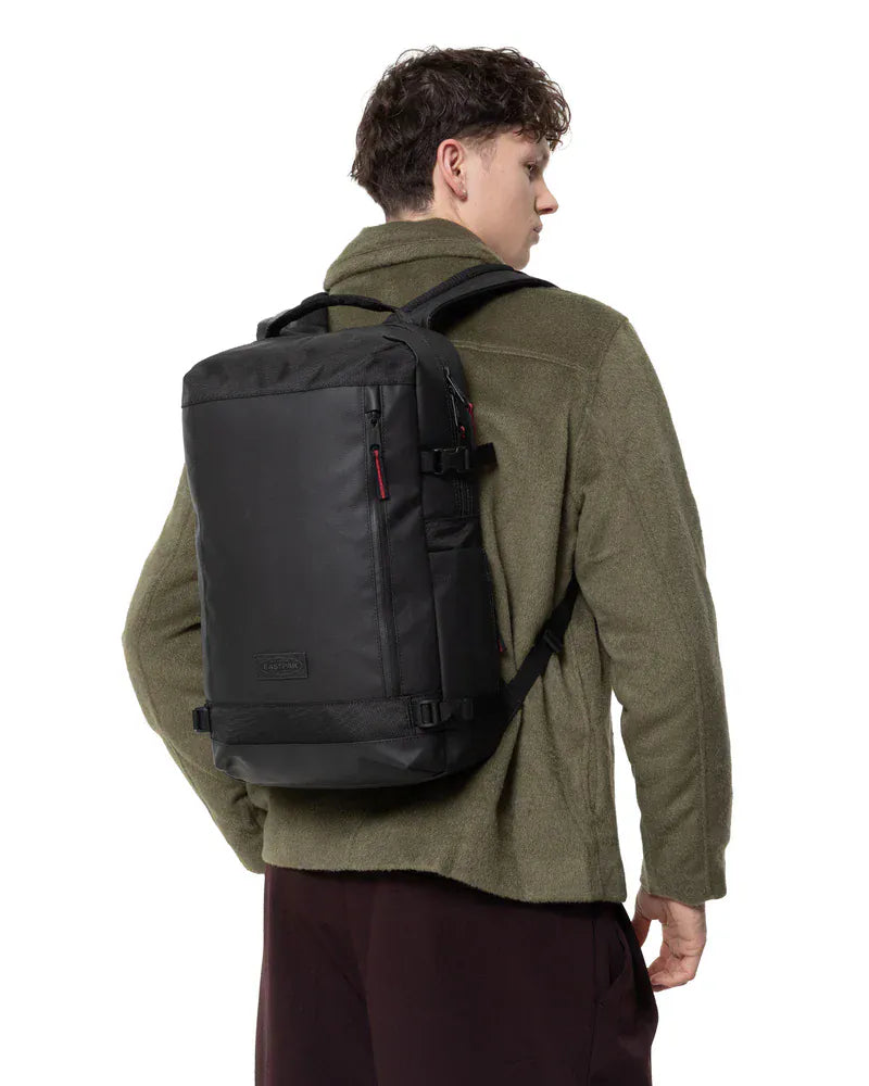Eastpak Tecum M Backpack 19L in CNNCT Top Black — lifestyle # color_CNNCT Top Black