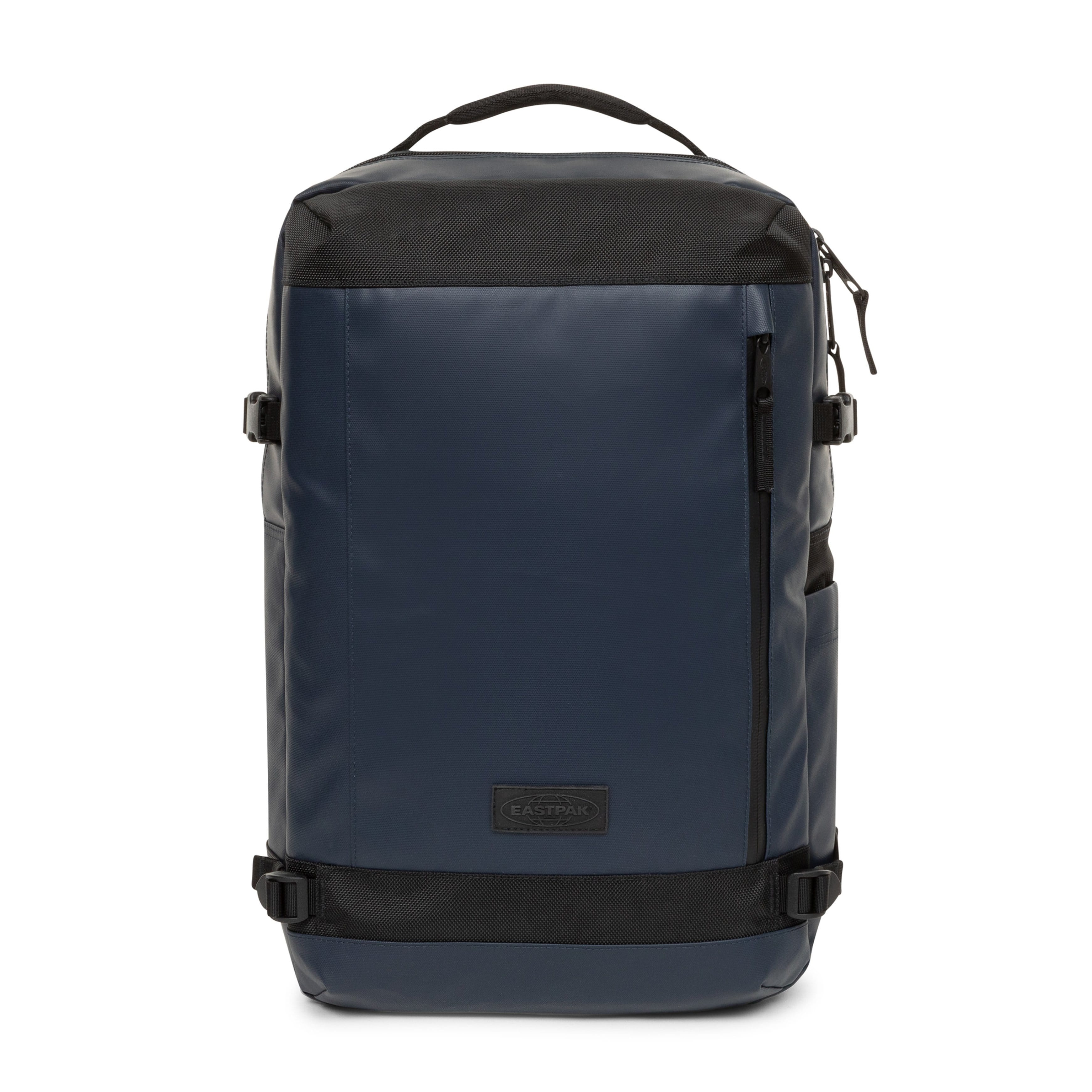 Eastpak Tecum M Backpack 19L in CNNCT Admiral — front view # color_CNNCT Admiral