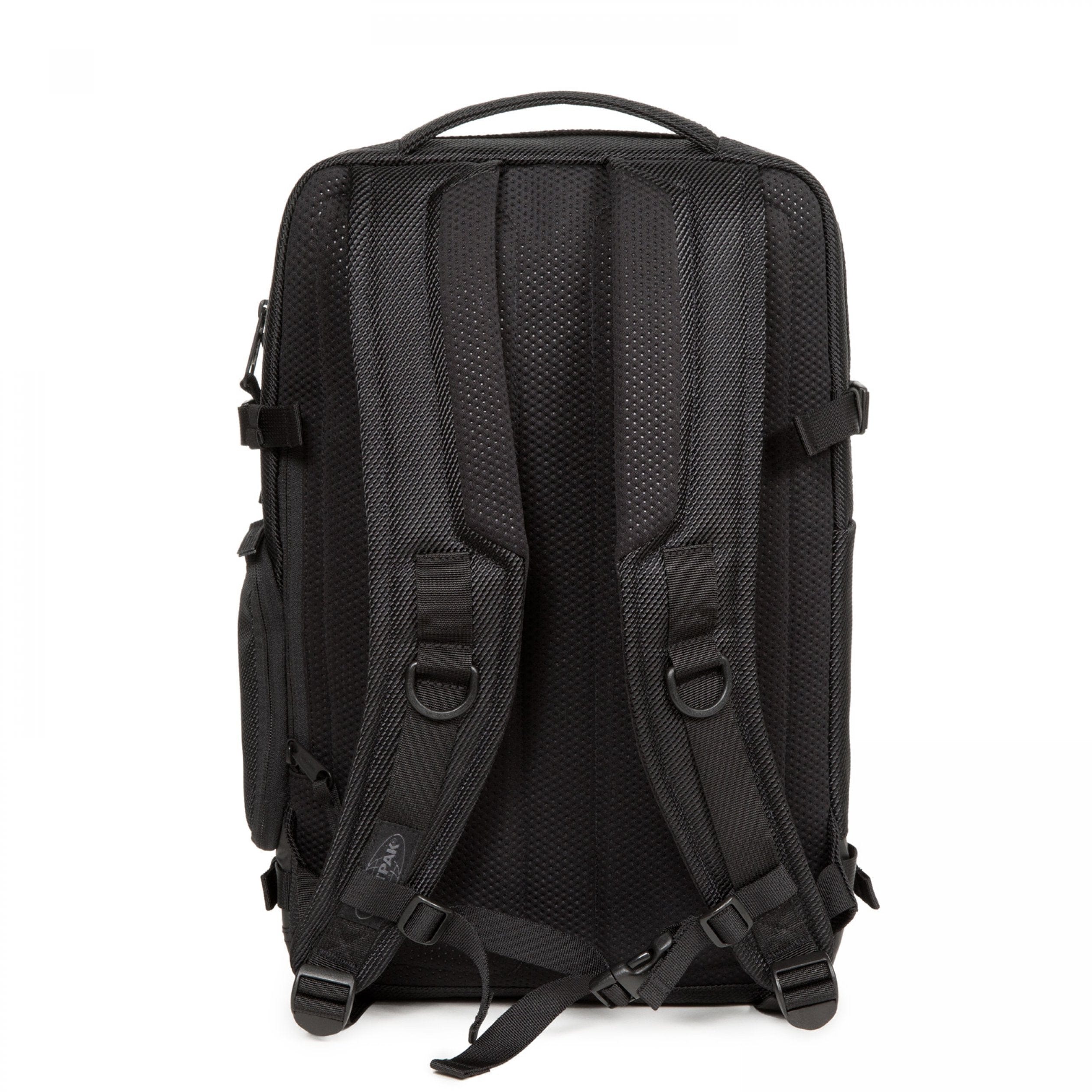 Eastpak Tecum M Backpack 19L in CNNCT Coat — back view # color_CNNCT Coat