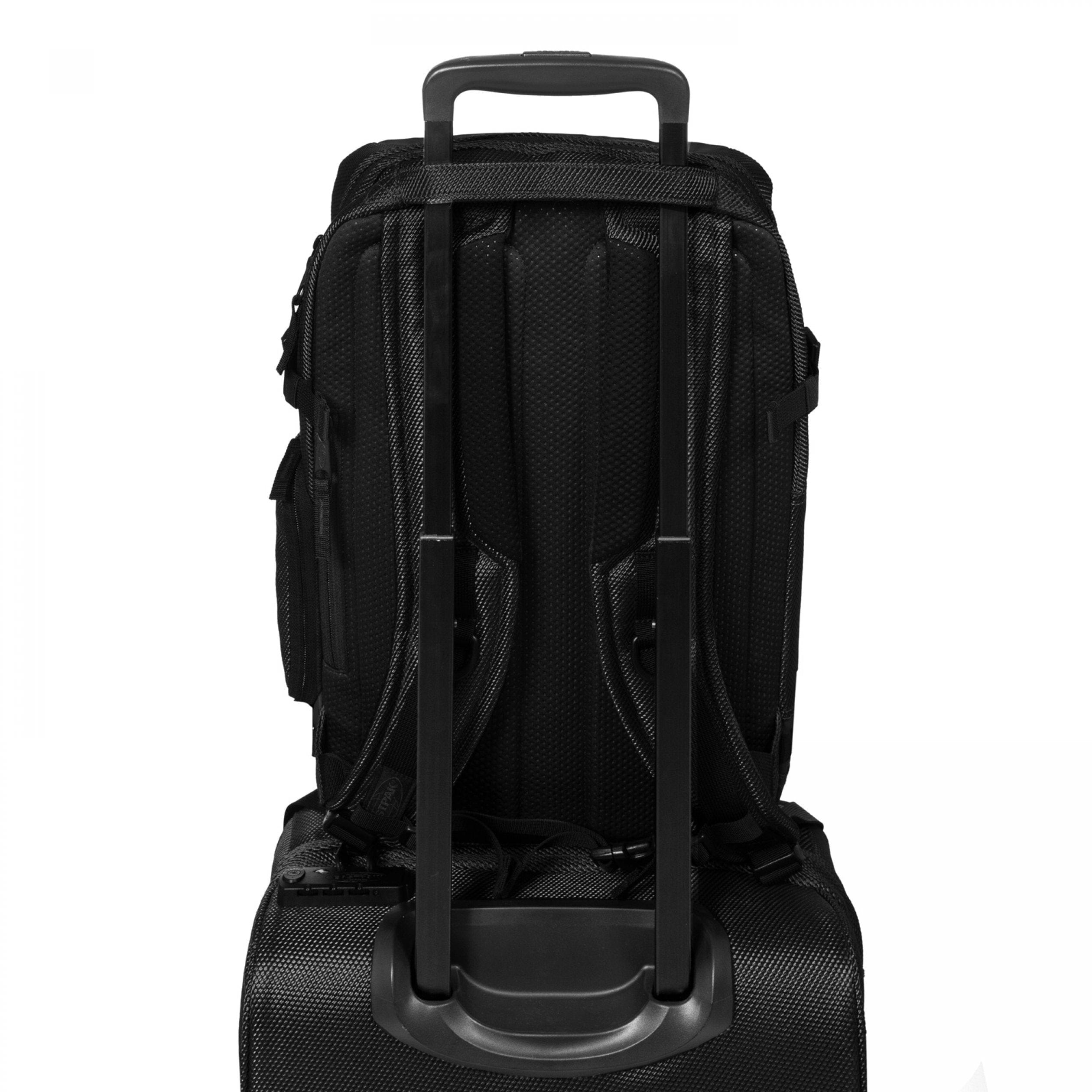 Eastpak Tecum M Backpack 19L in CNNCT Coat — back view 2 # color_CNNCT Coat