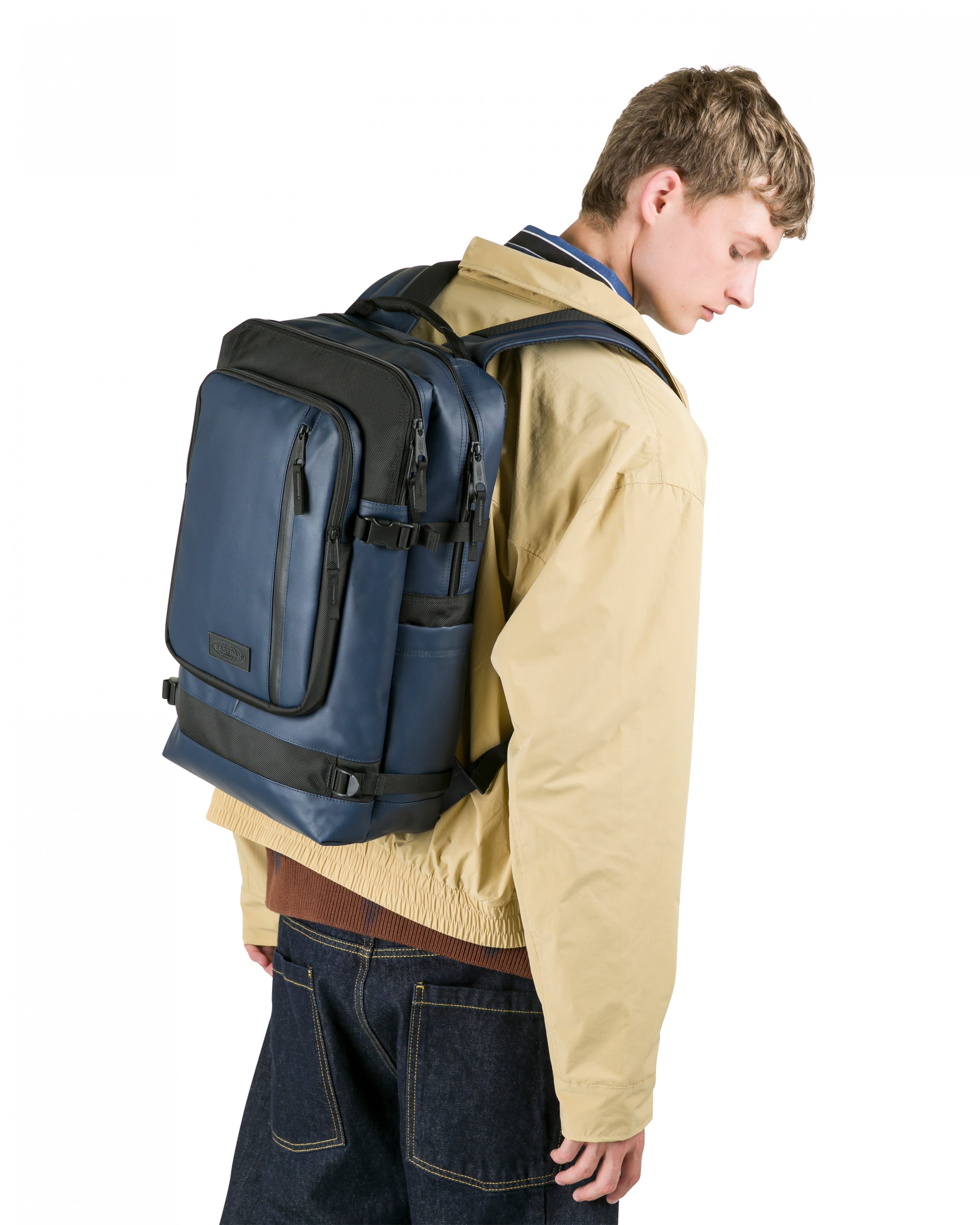 Eastpak Tecum L Backpack 22L in CNNCT Admiral — lifestyle # color_CNNCT Admiral