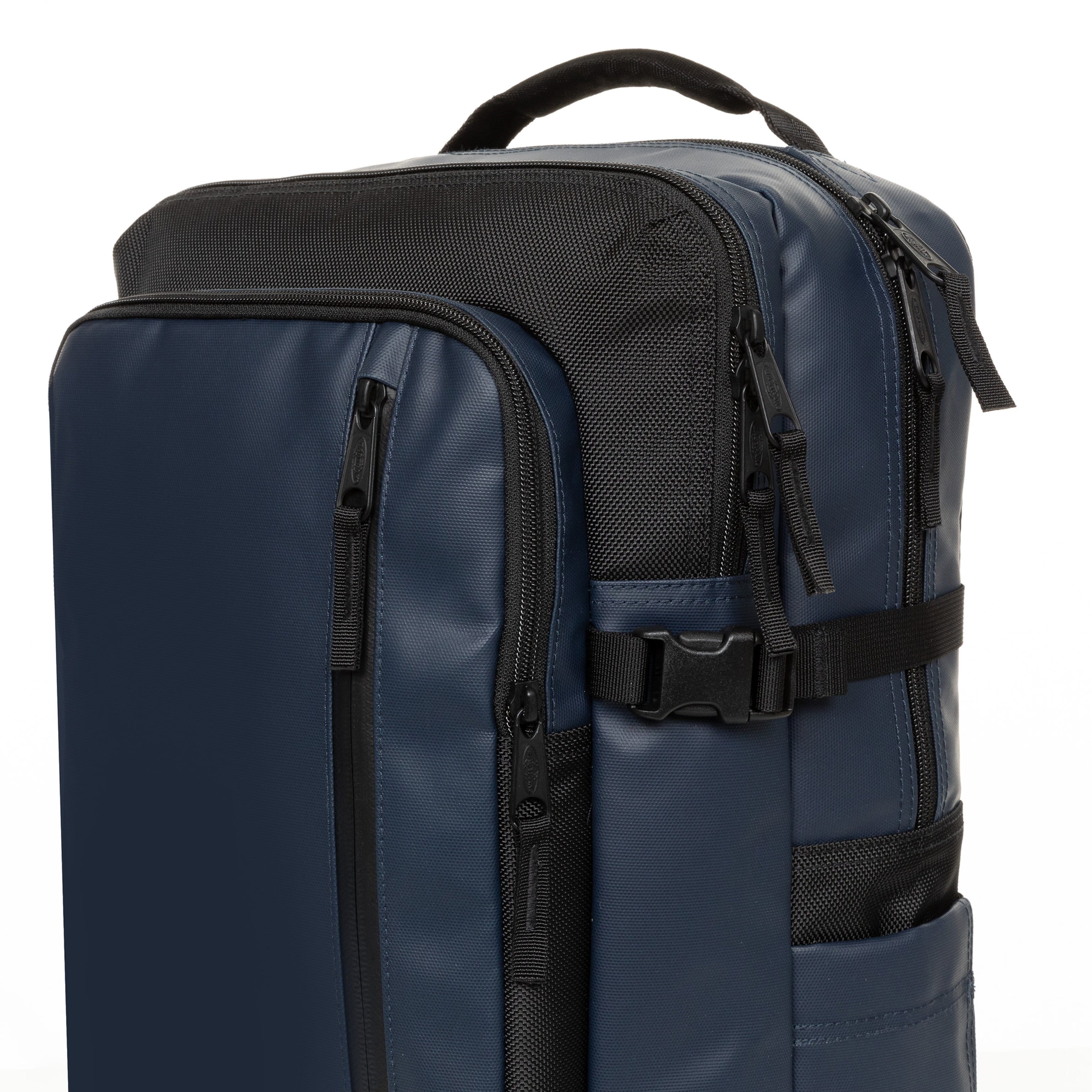 Eastpak Tecum L Backpack 22L in CNNCT Admiral — detail view # color_CNNCT Admiral
