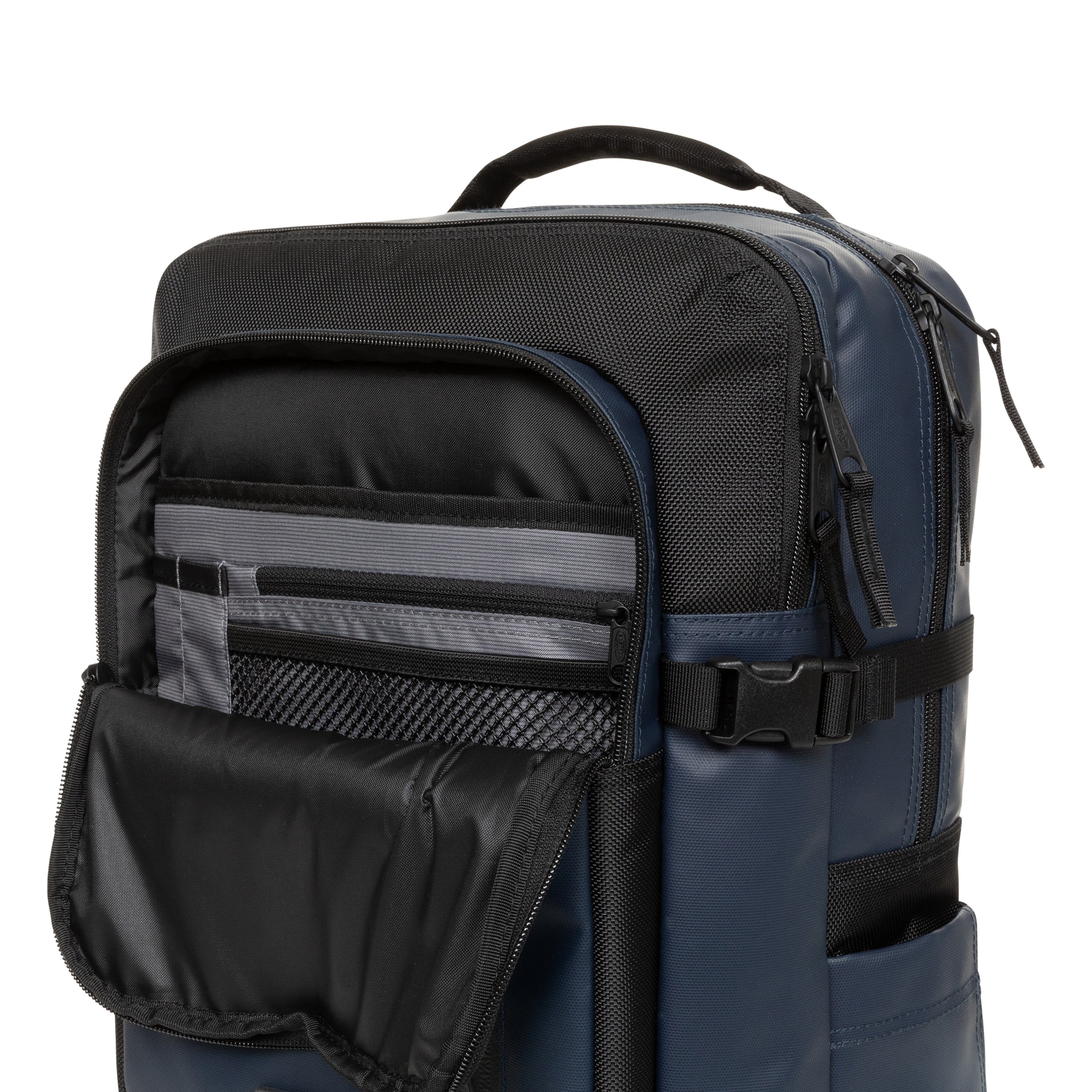 Eastpak Tecum L Backpack 22L in CNNCT Admiral — detail view 3 # color_CNNCT Admiral