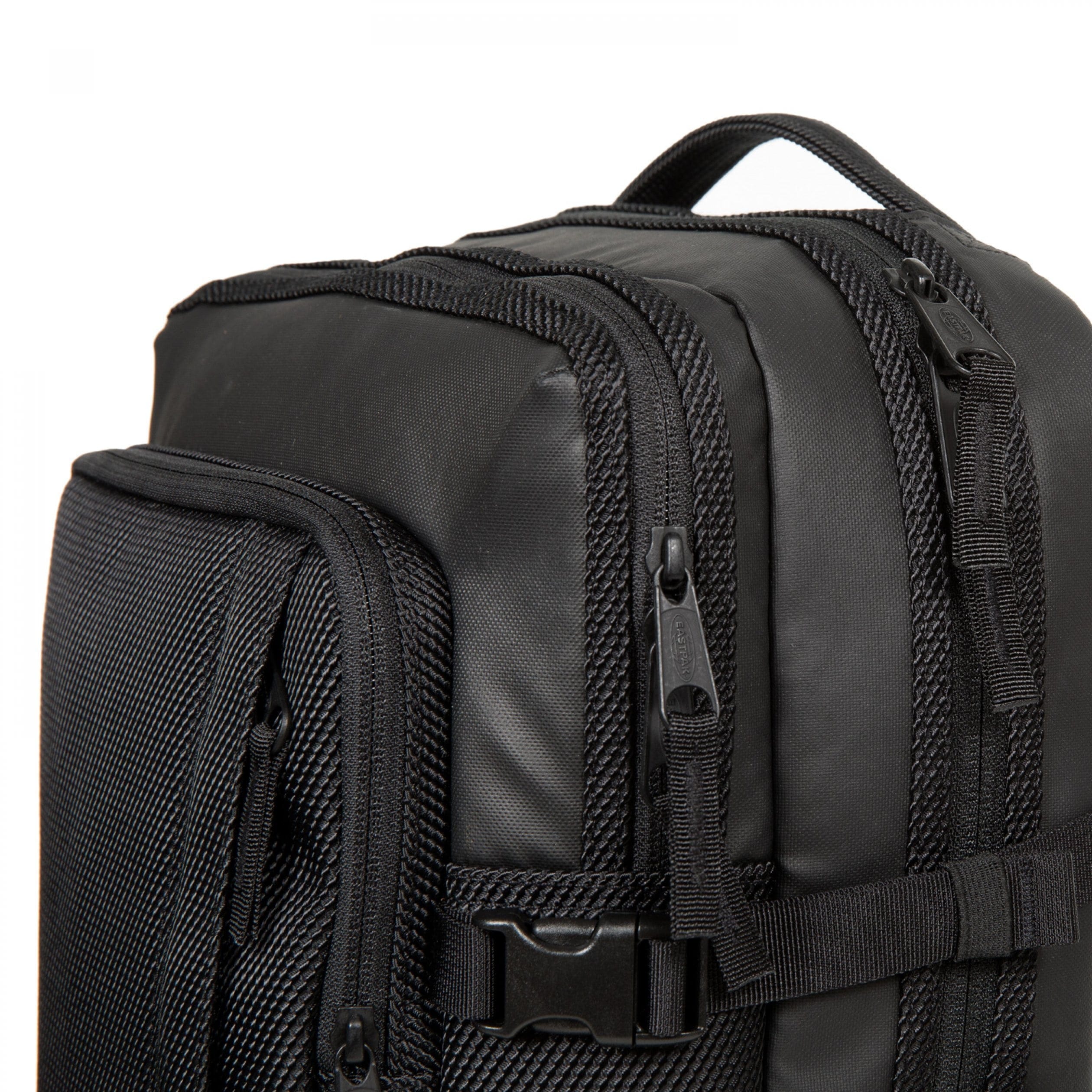 Eastpak Tecum L Backpack 22L in CNNCT Coat — detail view # color_CNNCT Coat