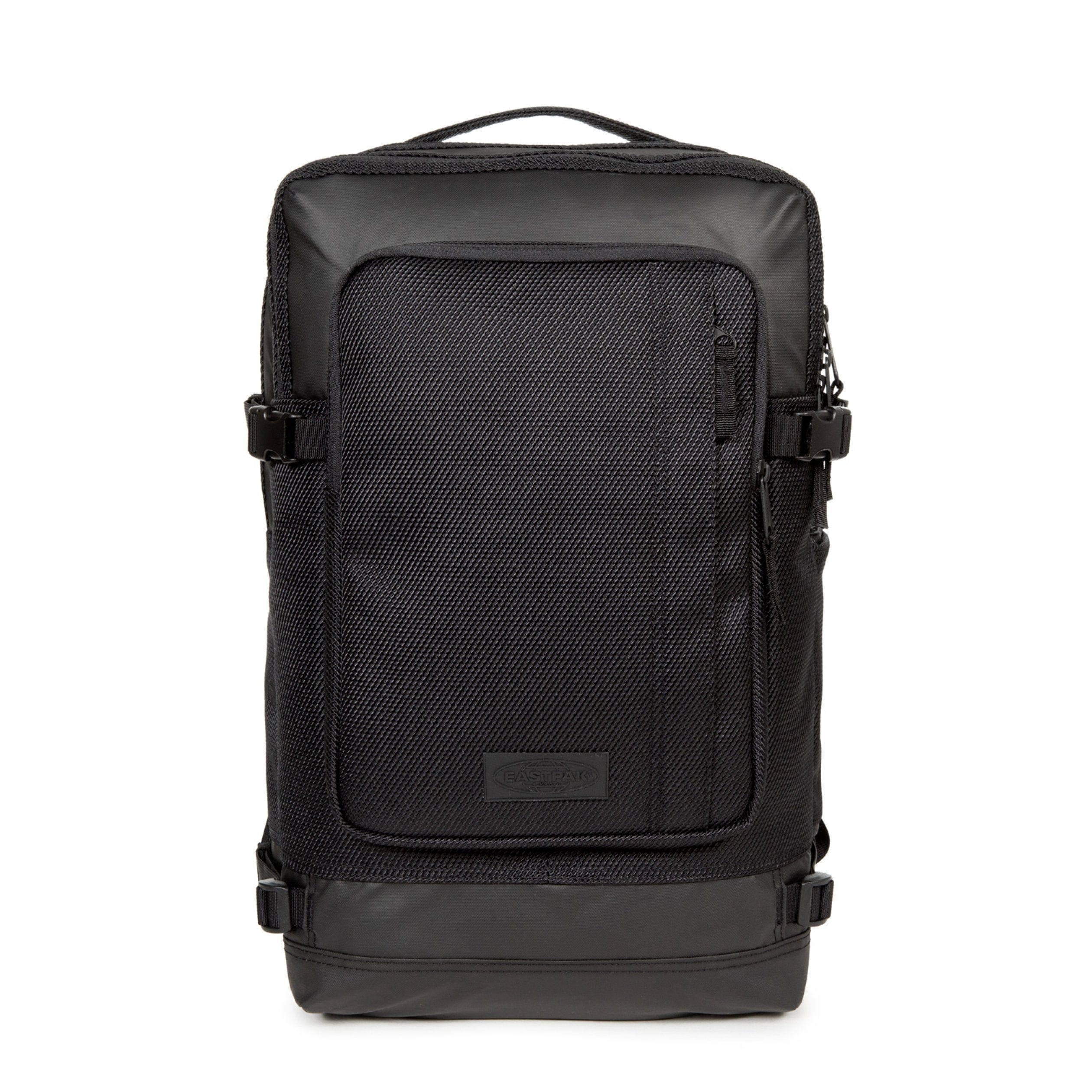 Eastpak Tecum L Backpack 22L in CNNCT Coat — front view # color_CNNCT Coat