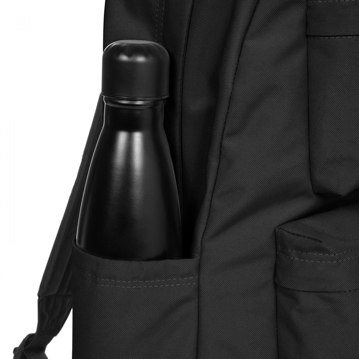 Eastpak Padded Double Backpack 24L in Black — detail view