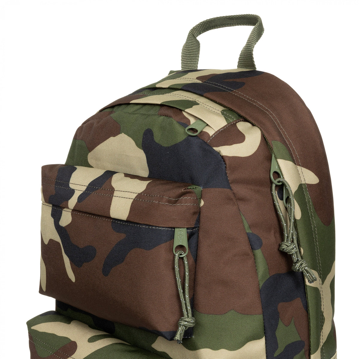 Eastpak Padded Double Backpack 24L in Camo — angle view 2