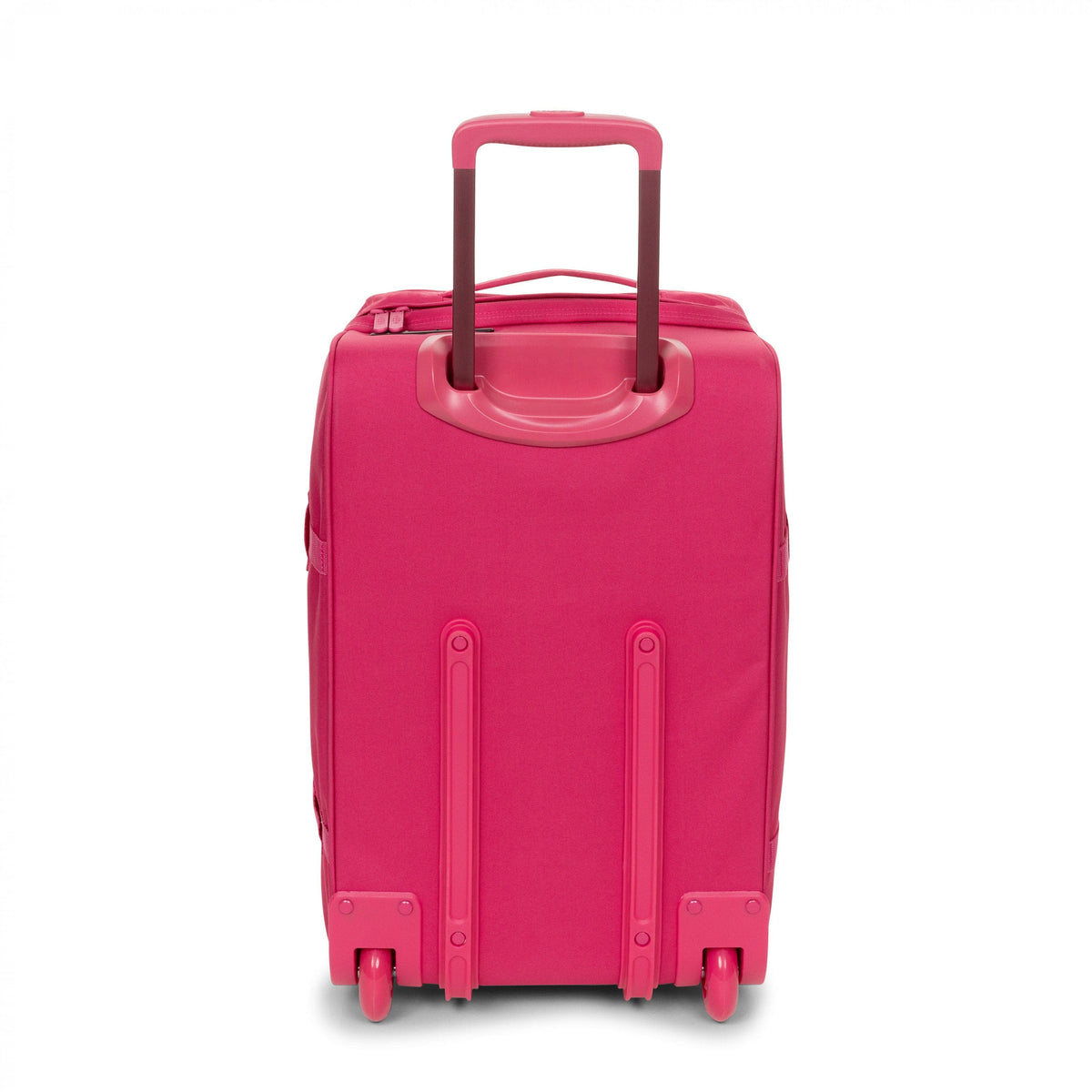 Eastpak Transit'R Small Carry-On 2-Wheel Duffel  | 42L in Monotone Pink — back view