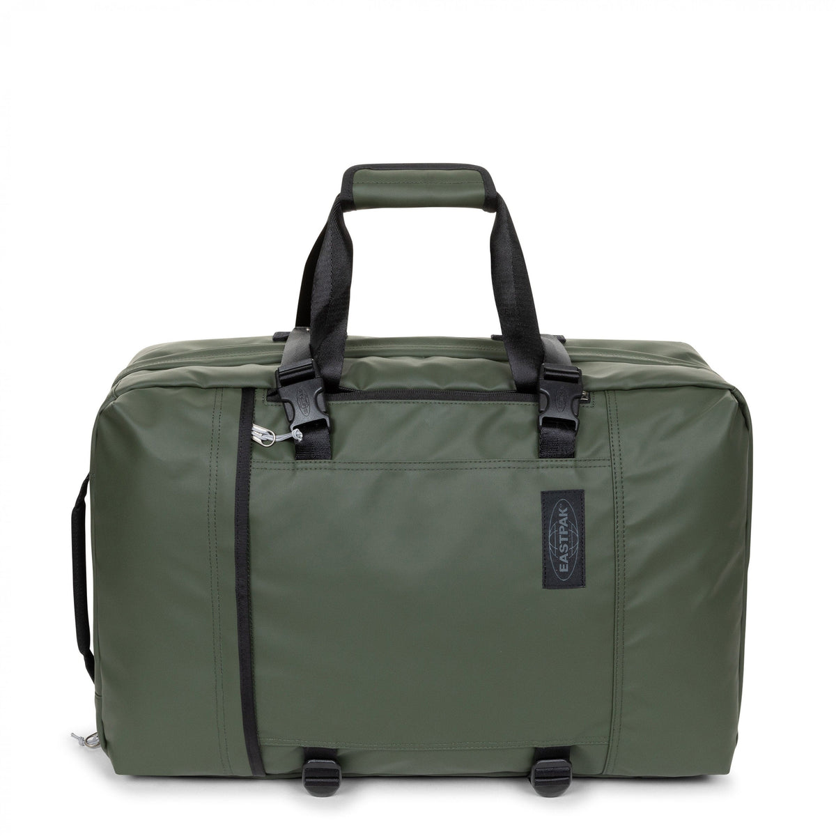 Eastpak Travelpack Backpack Tarp Edition 42L in Tarp Forest — detail view