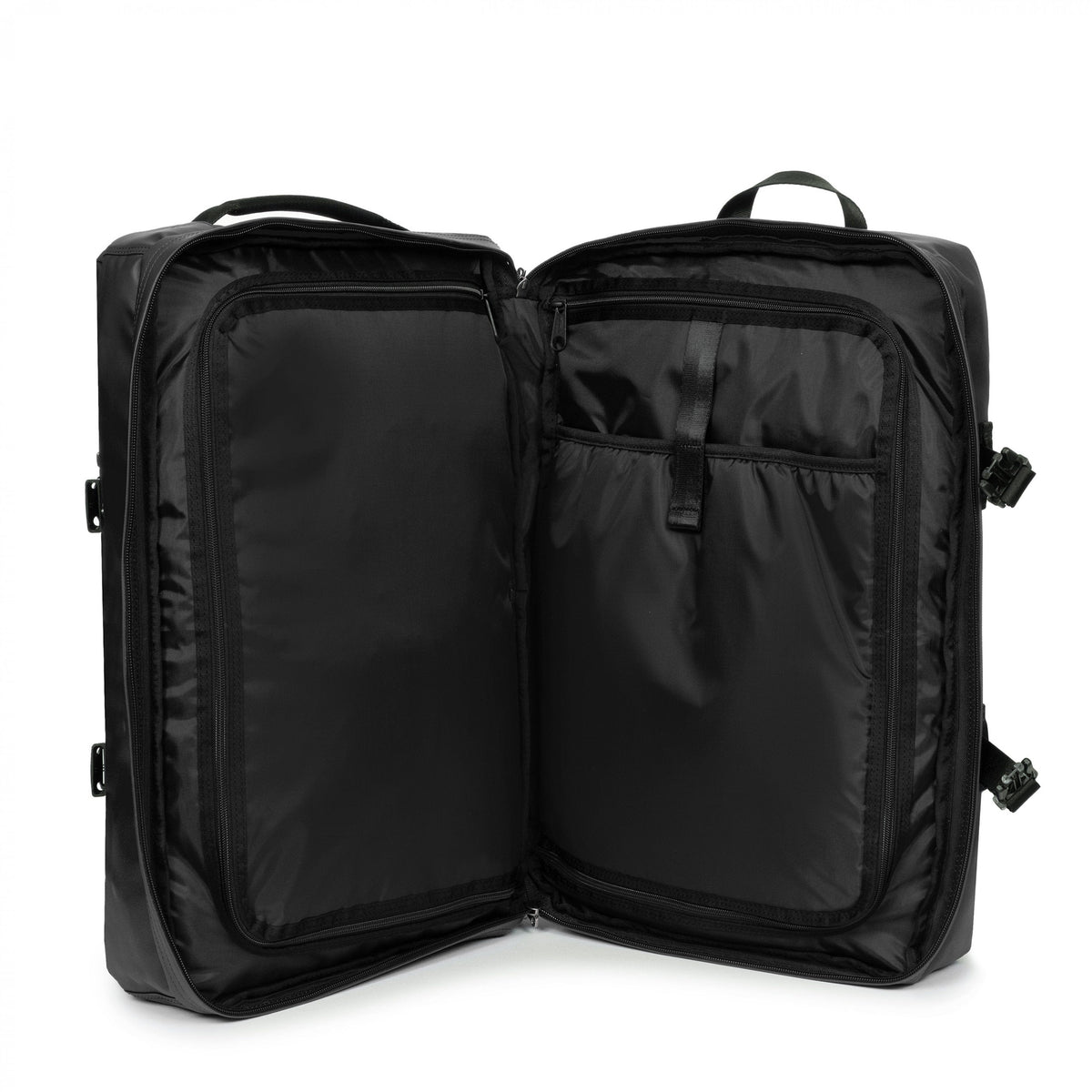 Eastpak Travelpack Backpack Tarp Edition 42L in Tarp Black2 — interior view