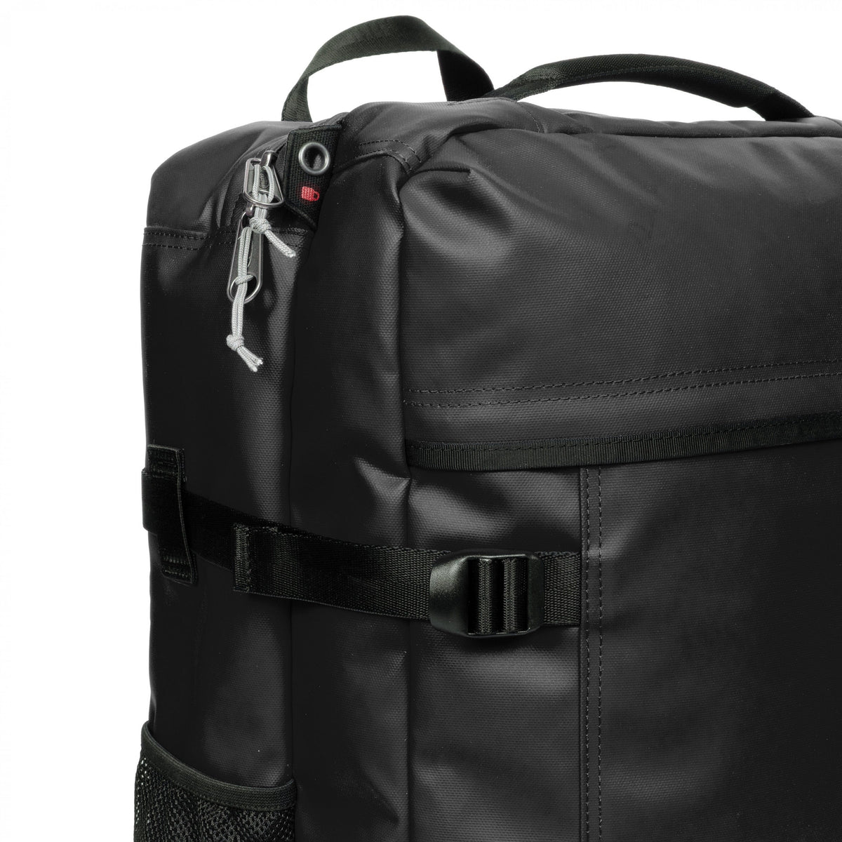 Eastpak Travelpack Backpack Tarp Edition 42L in Tarp Black2 — angle view 2