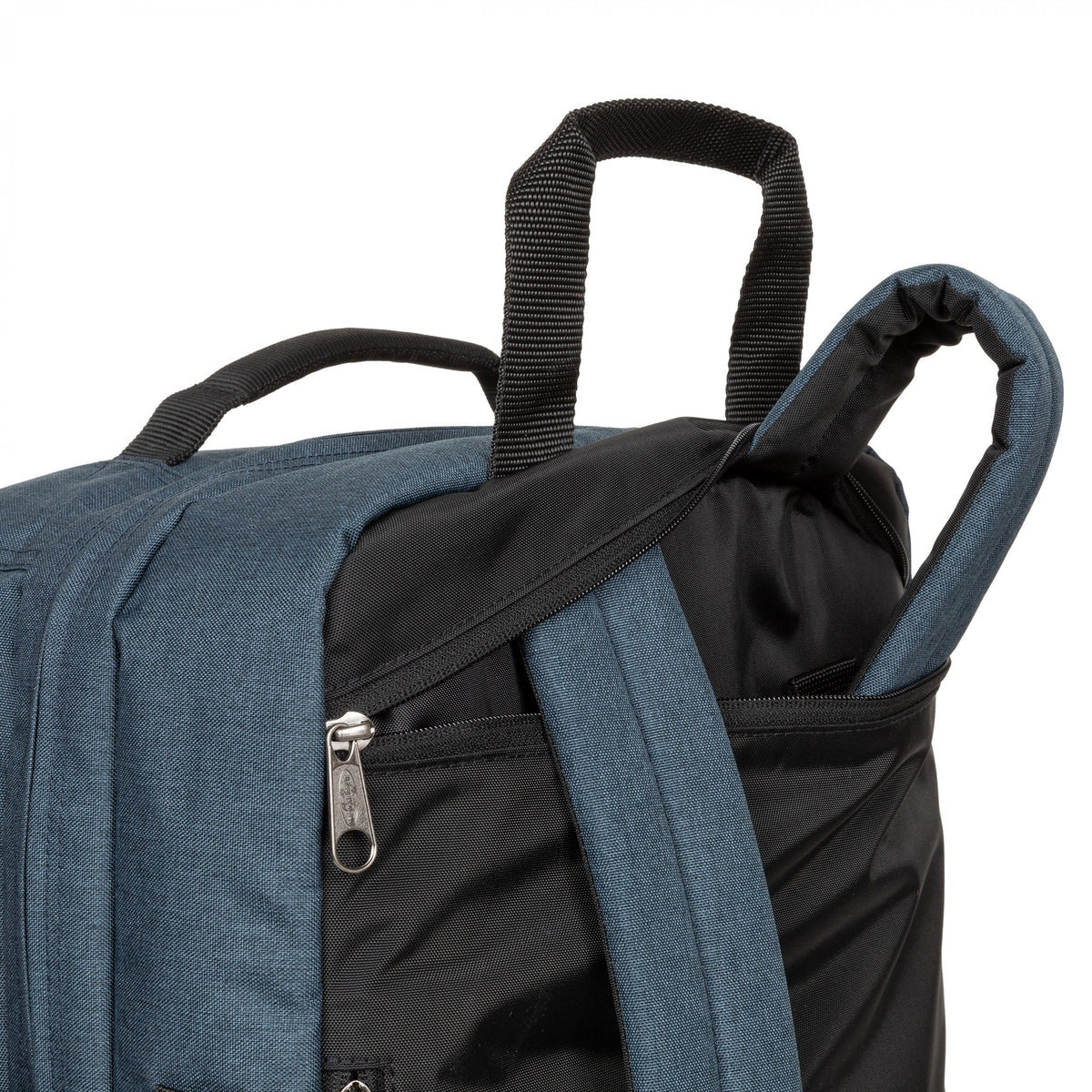 Eastpak Travelpack Backpack 42L in Superman Patch — angle view 2