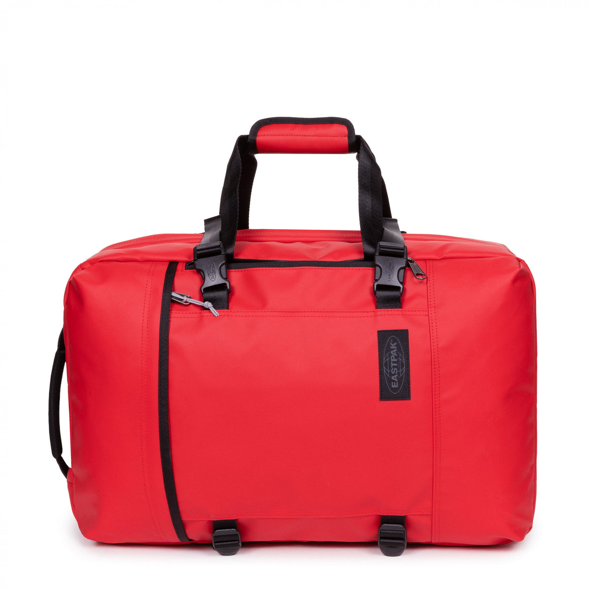 Eastpak Travelpack Backpack Tarp Edition 42L in Tarp Red — detail view 2