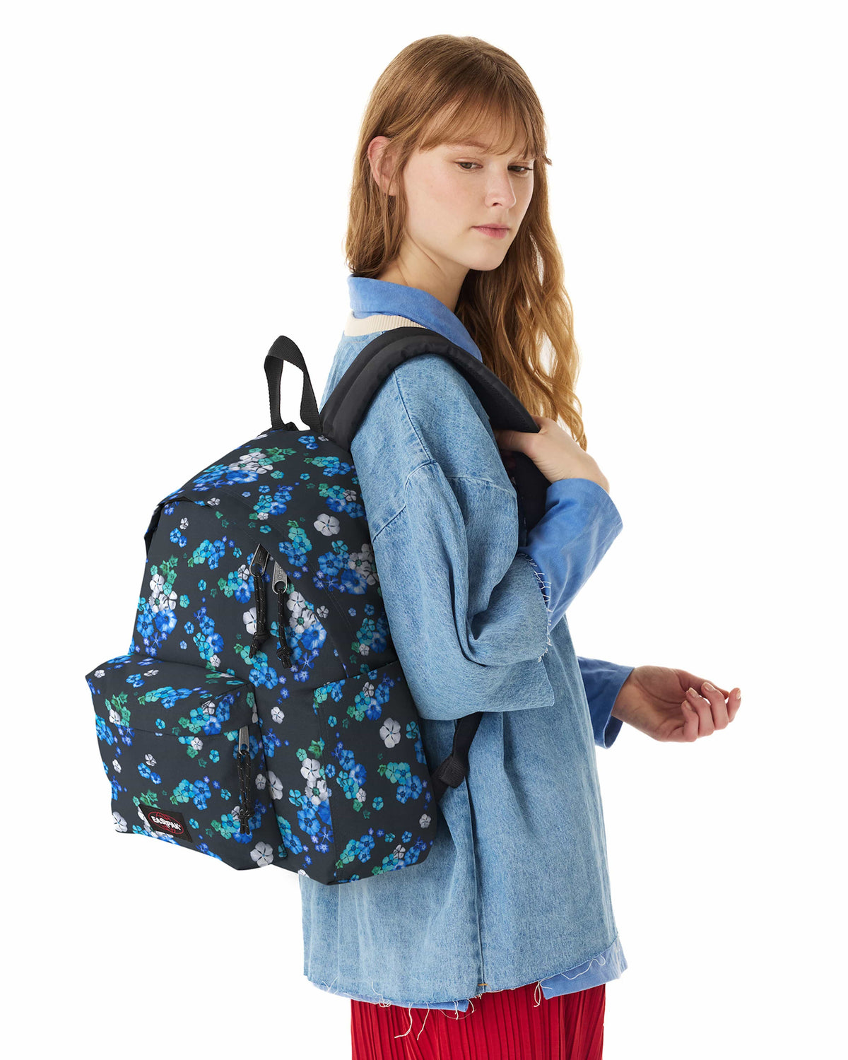 Eastpak Day Pak'R  Backpack 24L in Floral Bloom Black — lifestyle