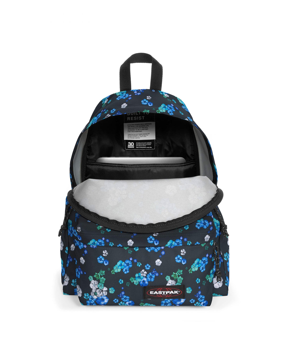 Eastpak Day Pak'R  Backpack 24L in Floral Bloom Black — detail view