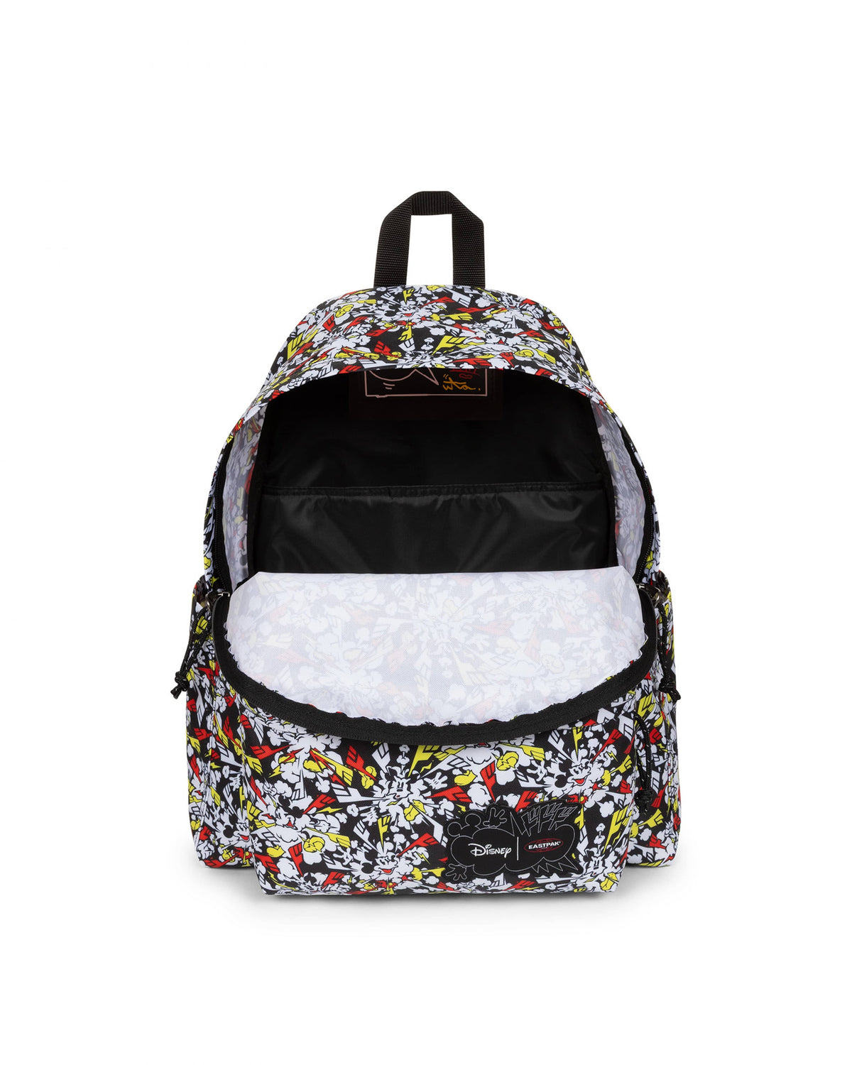 Eastpak Day Pak'R  Backpack 24L in Mickey Print — interior view
