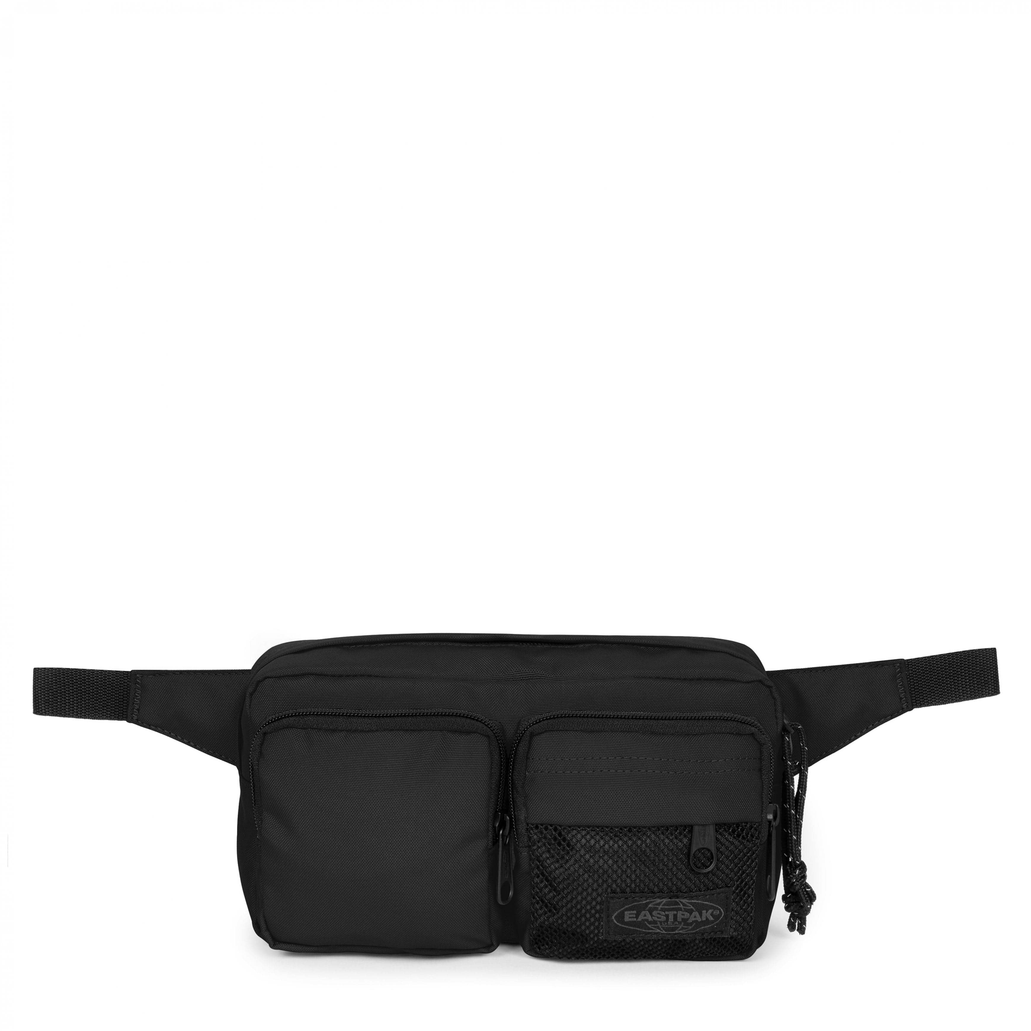 Eastpak Double Crossbody Bag 3L in Black — front view # color_Black