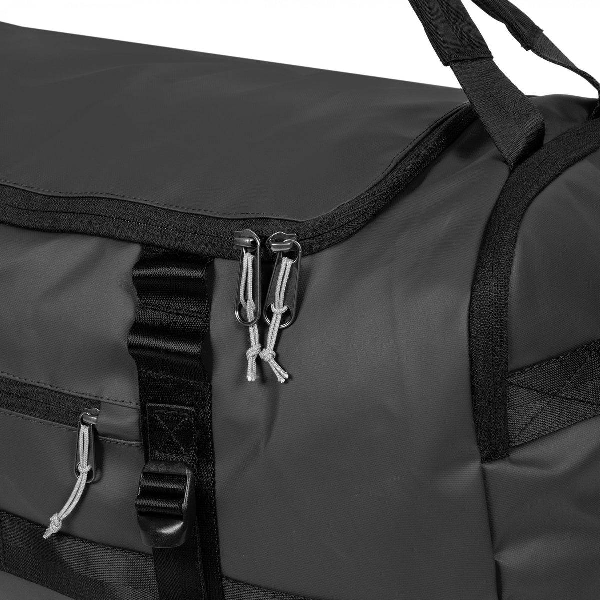 Eastpak Duffel Pack M Tarp Edition in Black — angle view 2