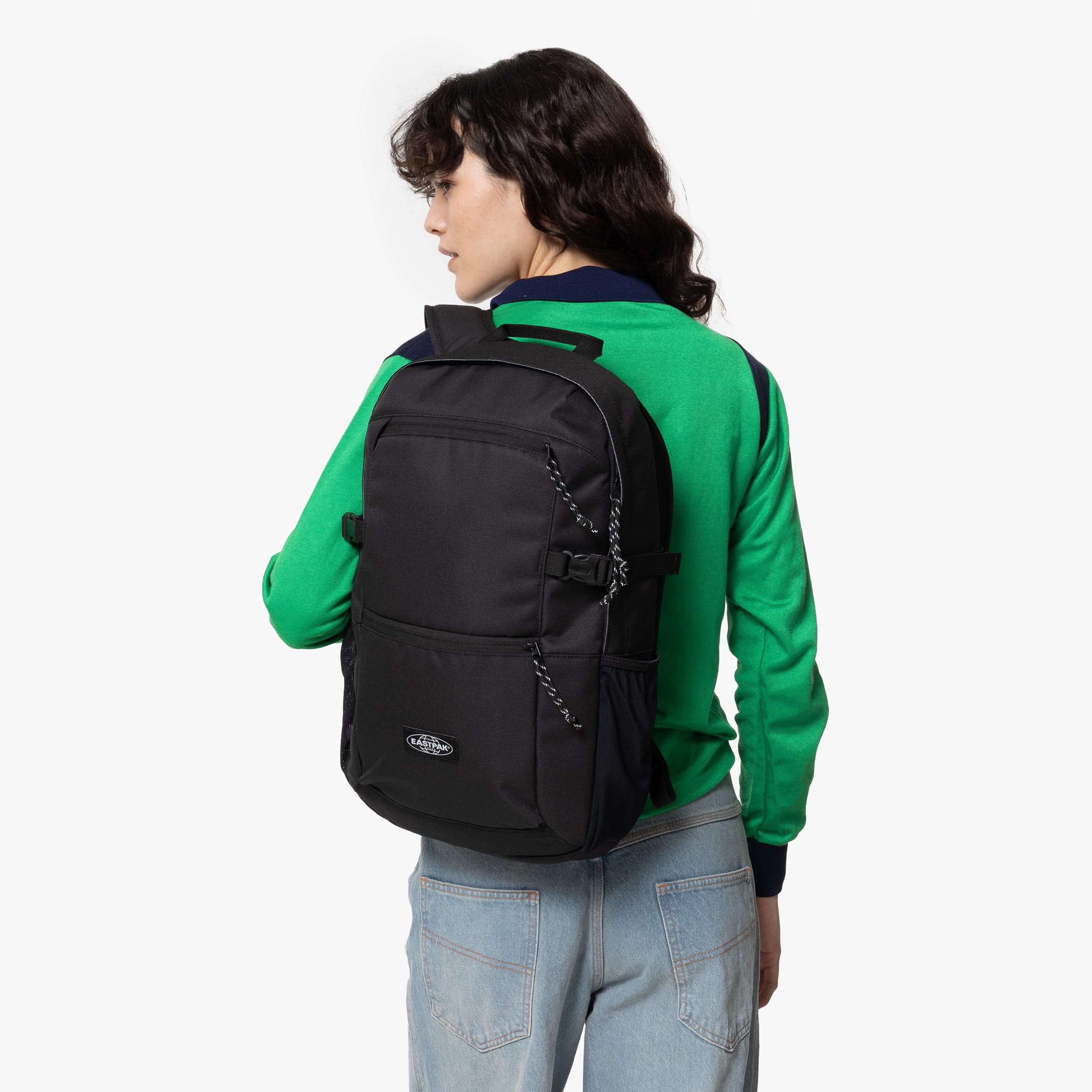 Eastpak Floid Pro Backpack 16L in CS Black Pro — lifestyle # color_CS Black Pro