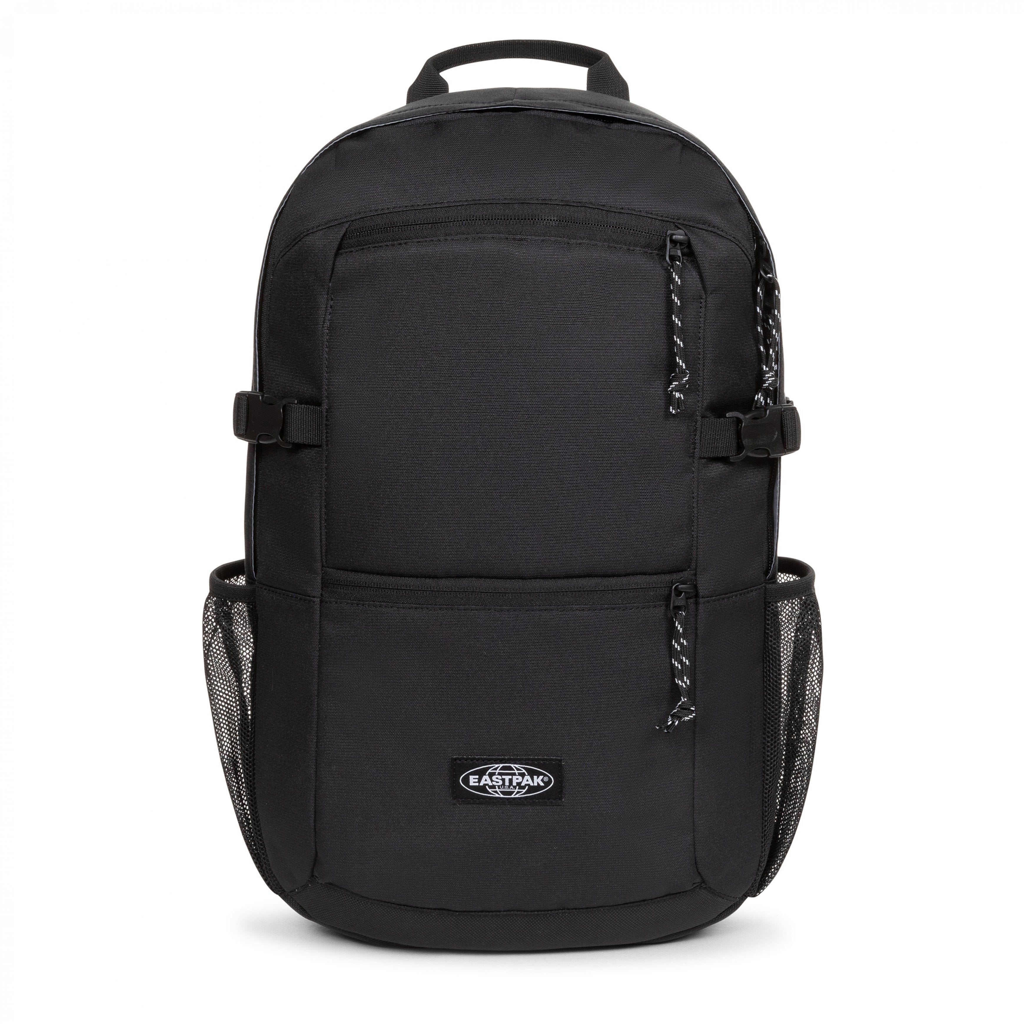 Eastpak Floid Pro Backpack 16L in CS Black Pro — front view # color_CS Black Pro