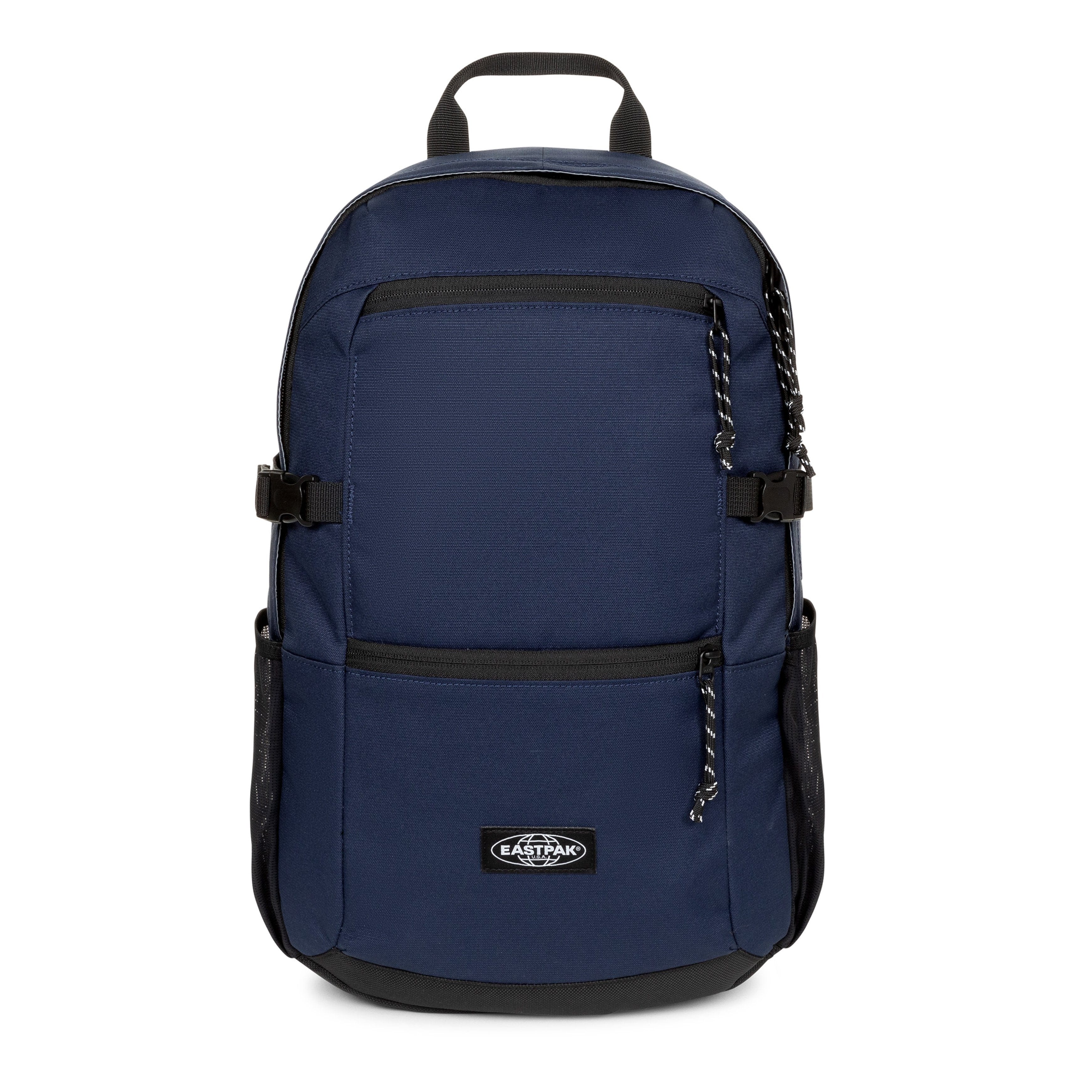 Eastpak Floid Pro Backpack 16L in CS Navy Pro — front view # color_CS Navy Pro