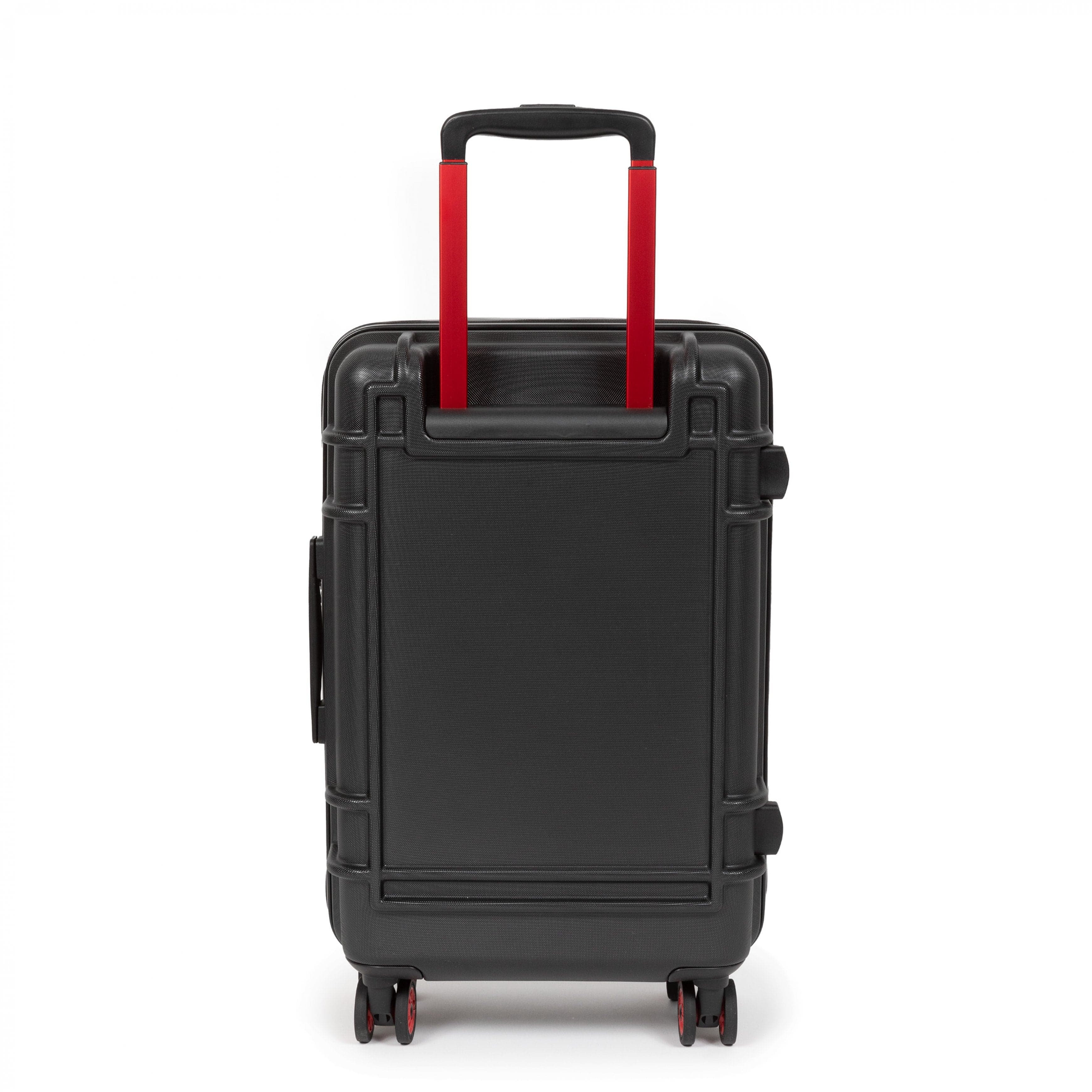 Eastpak Resist'R Zip Cabin Hardside Spinner | 28L in Black — back view # color_Black