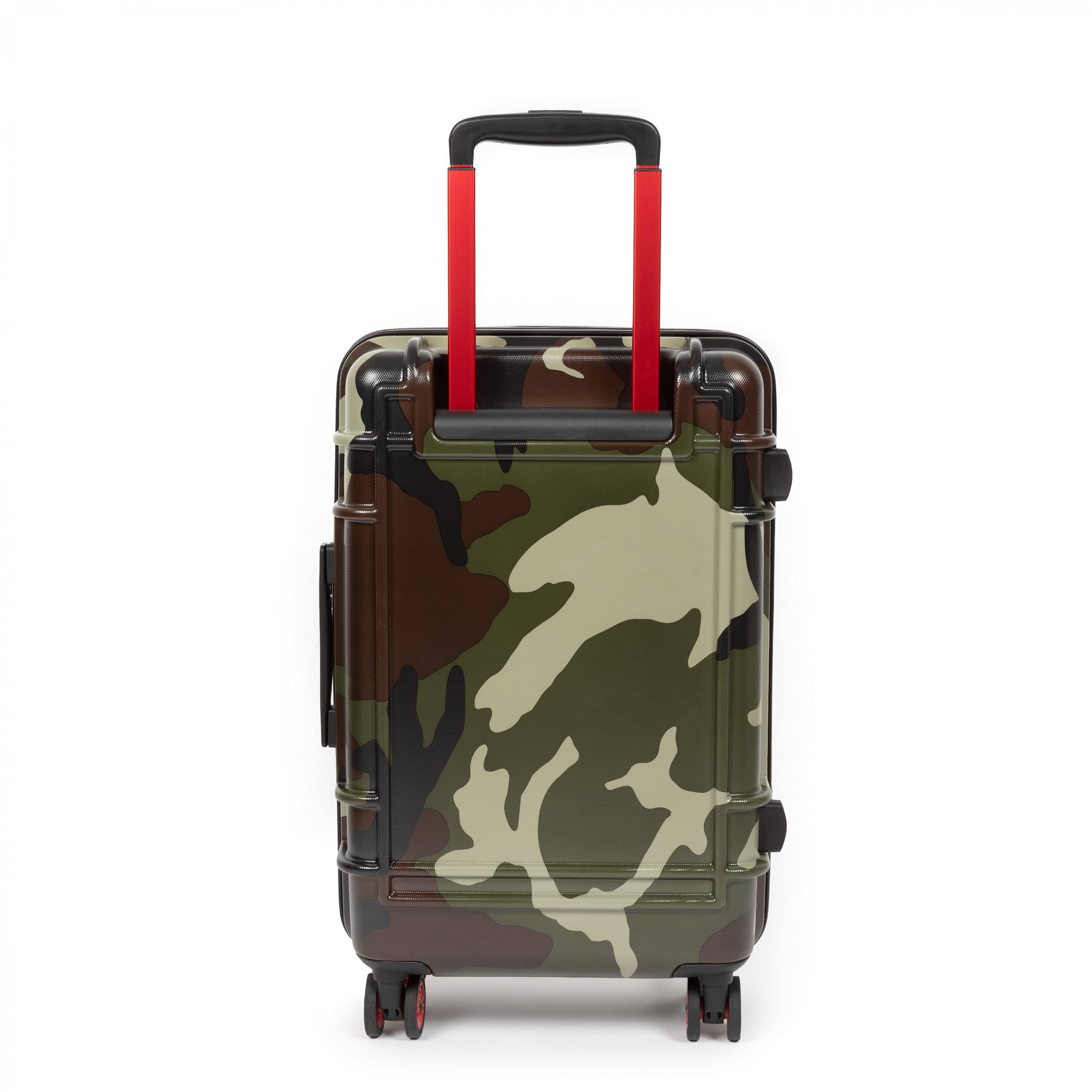 Eastpak Resist'R Zip Cabin Hardside Spinner | 28L in Camo — back view # color_Camo
