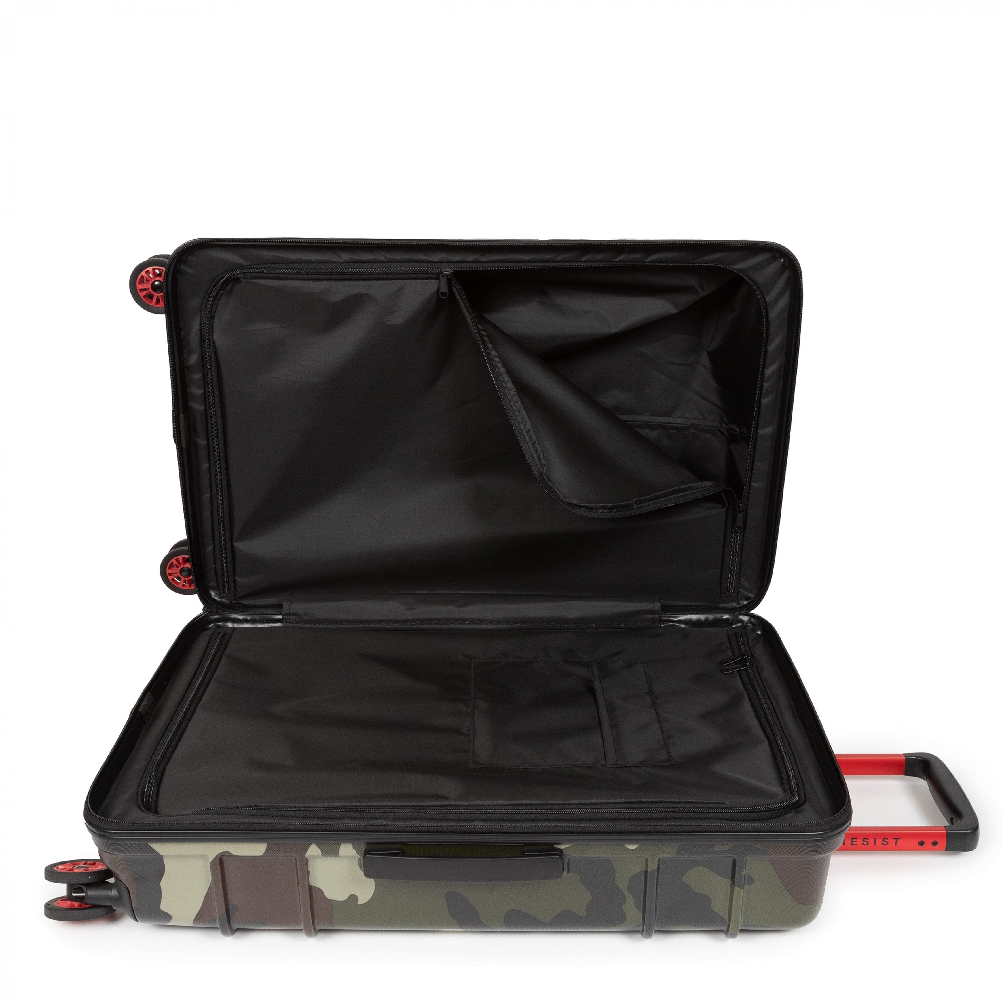 Eastpak Resist'R Zip Large Hardside Spinner | 90L in Camo — interior view # color_Camo