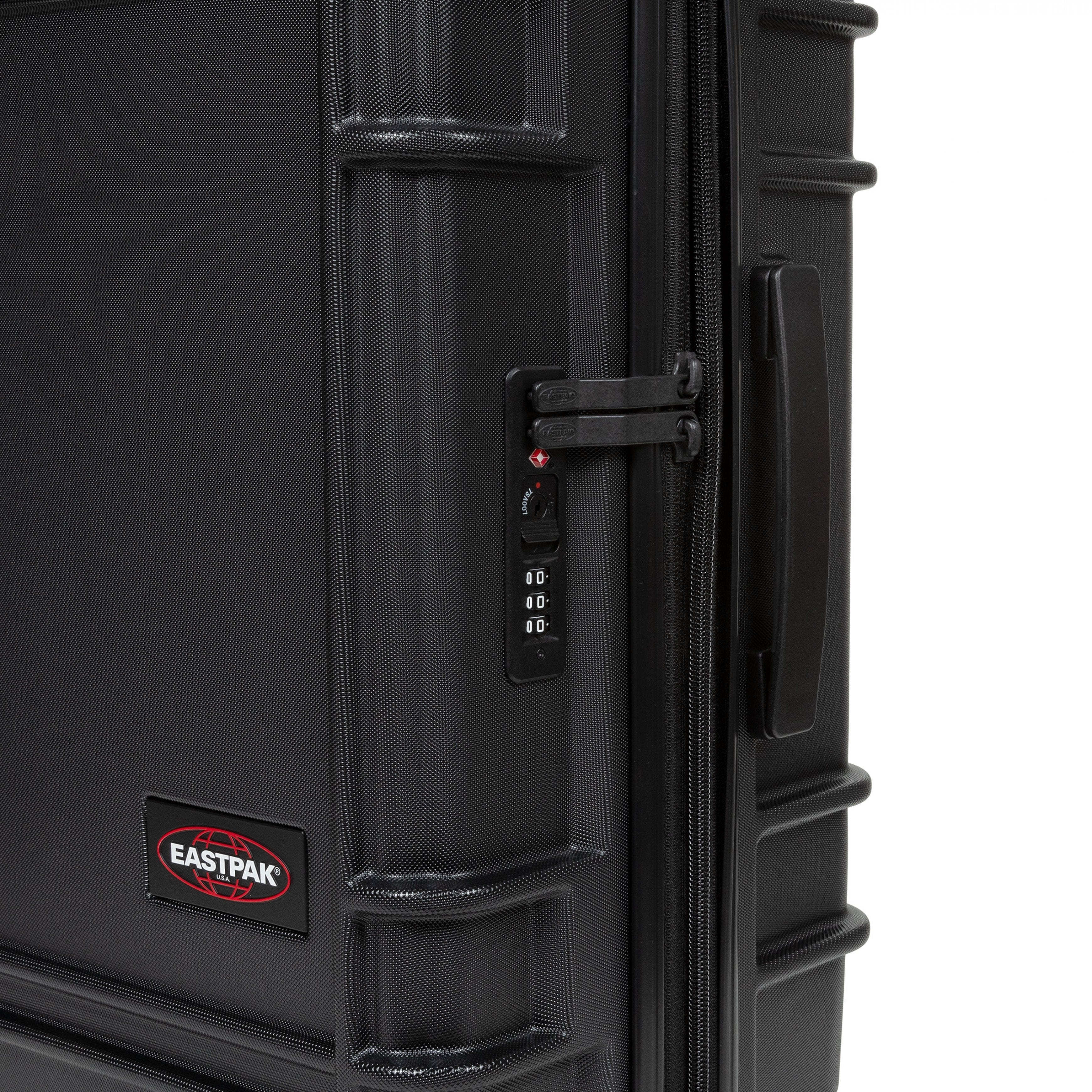 Eastpak Resist'R Zip Small Hardside Spinner | 34L in Black — detail view 2 # color_Black