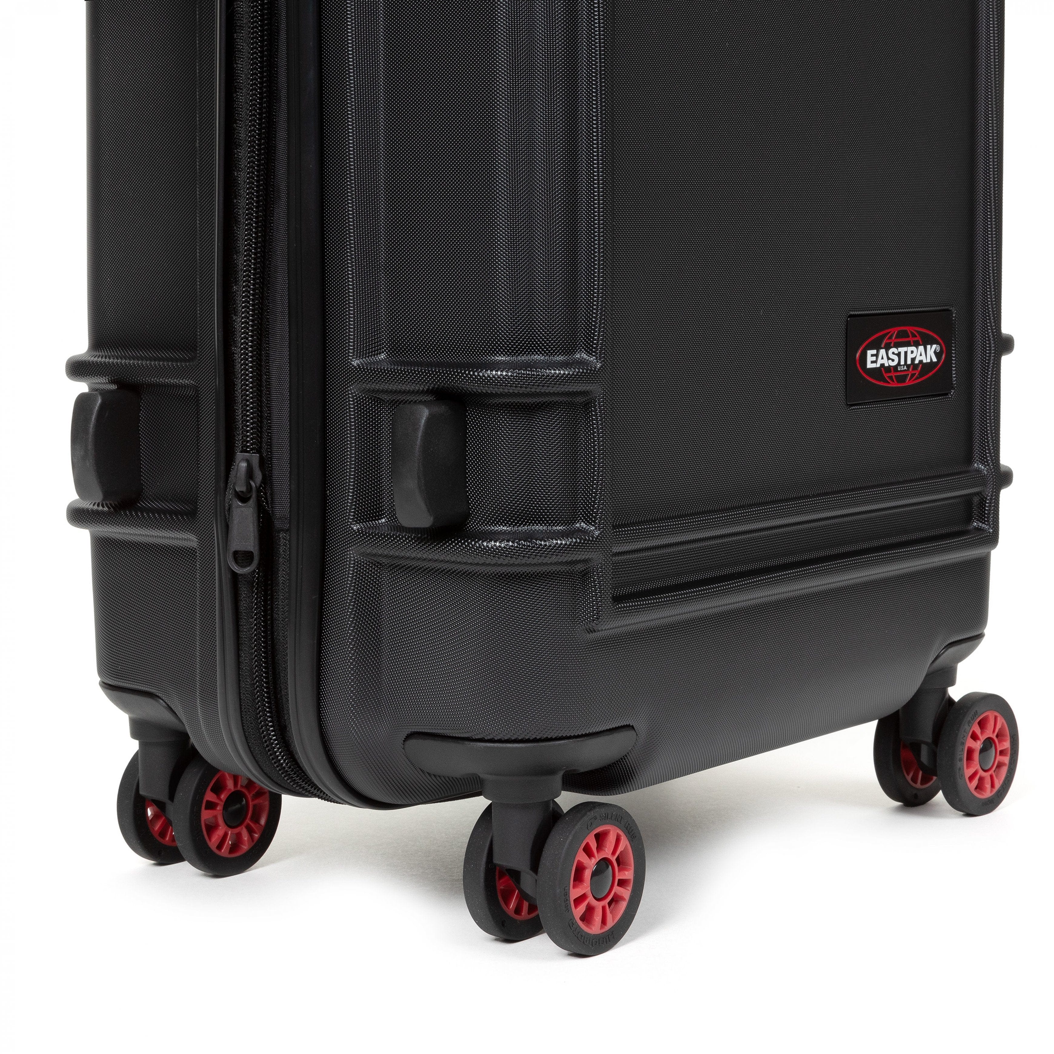 Eastpak Resist'R Zip Small Hardside Spinner | 34L in Black — detail view 3 # color_Black