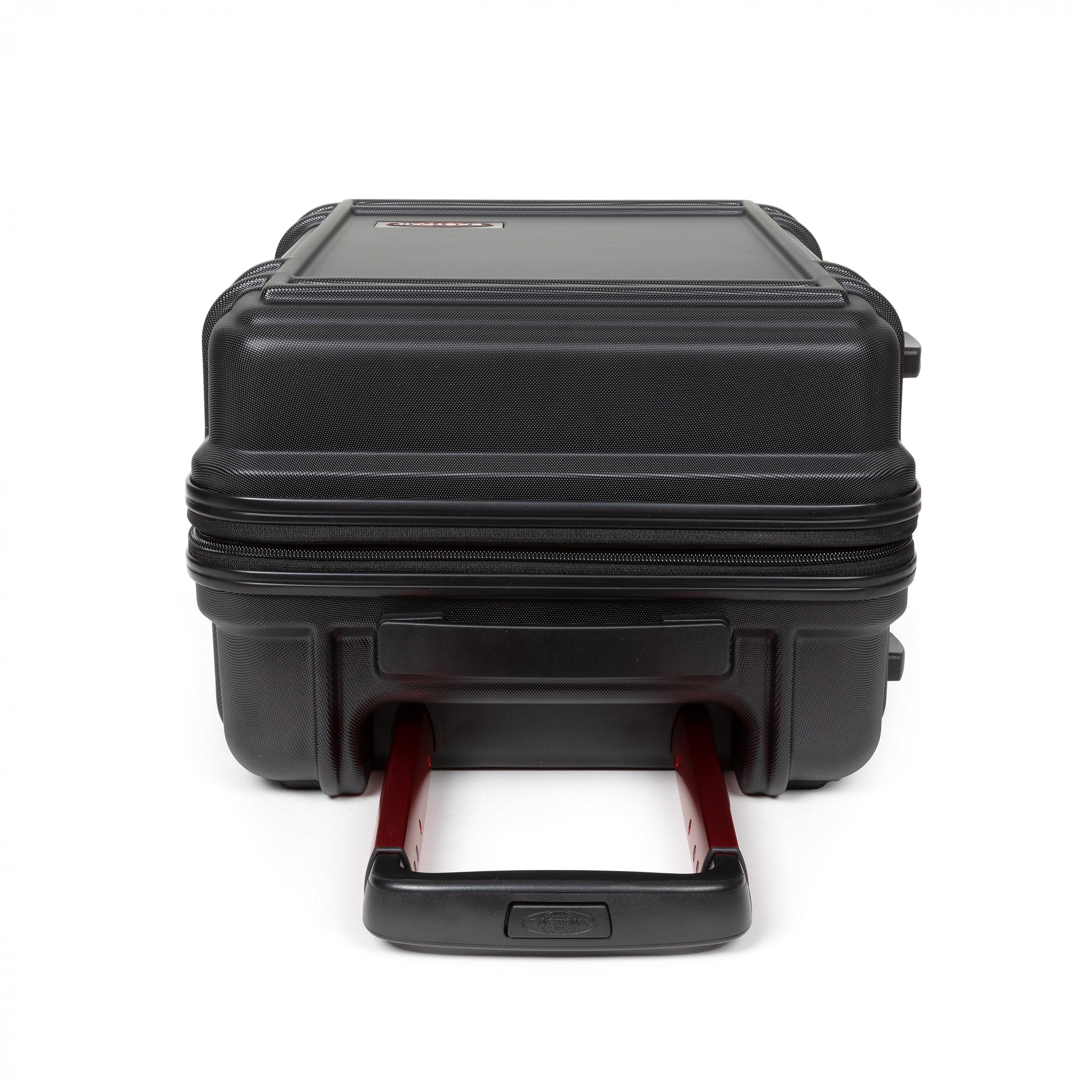 Eastpak Resist'R Zip Small Hardside Spinner | 34L in Black — angle view 3 # color_Black