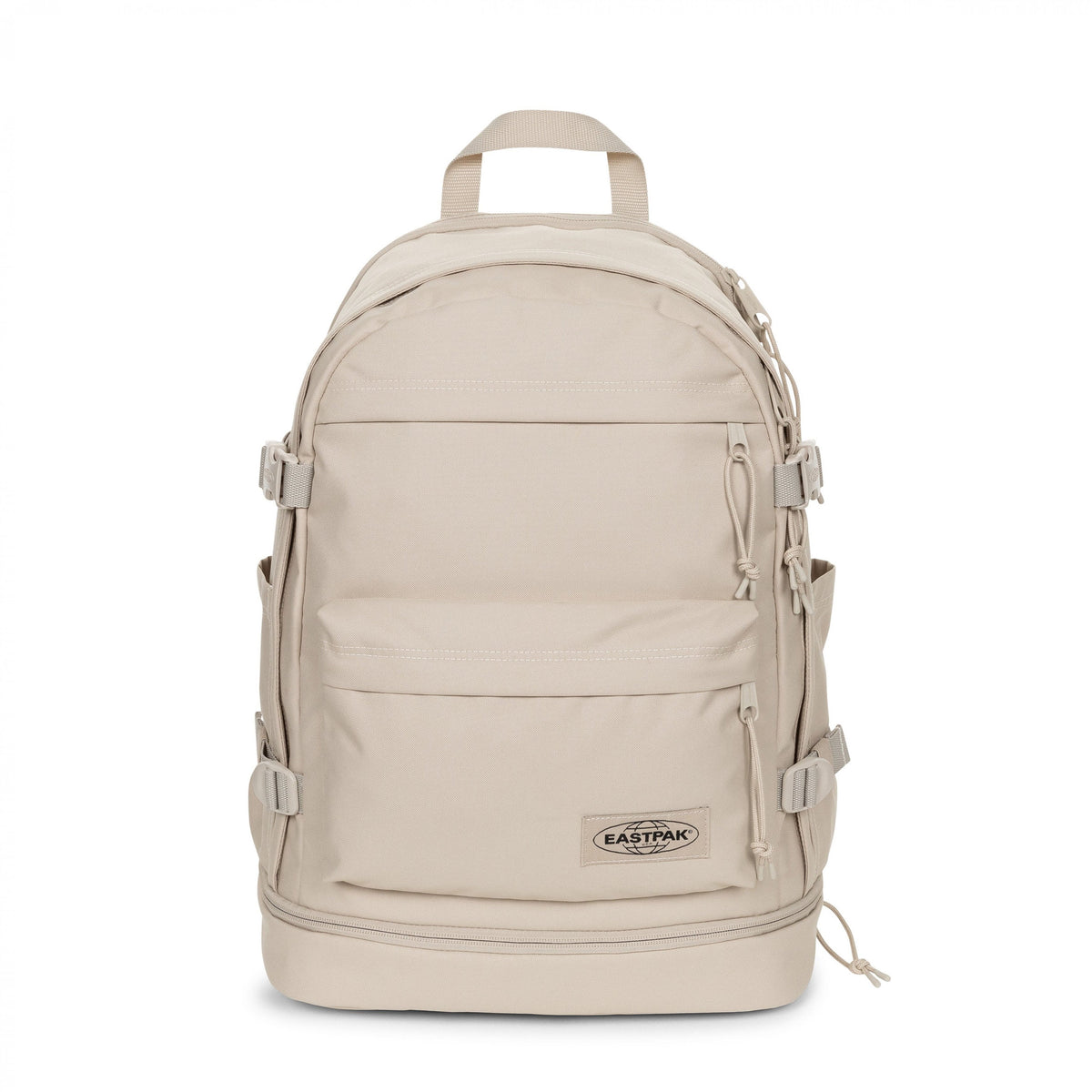 Eastpak Everyday Pak'R Backpack 35L in Monotone Beige — front view